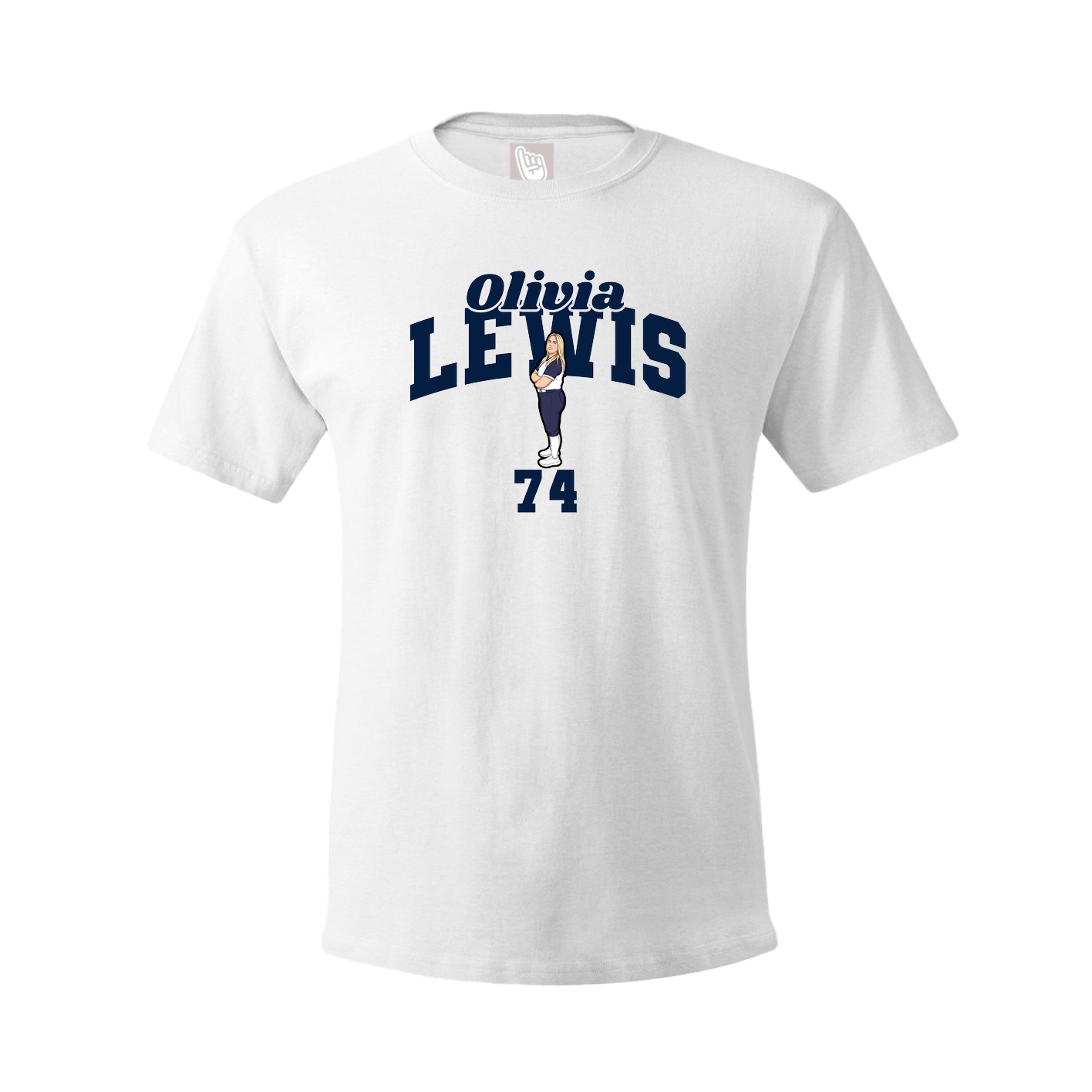 Tee — Signature Arch in White