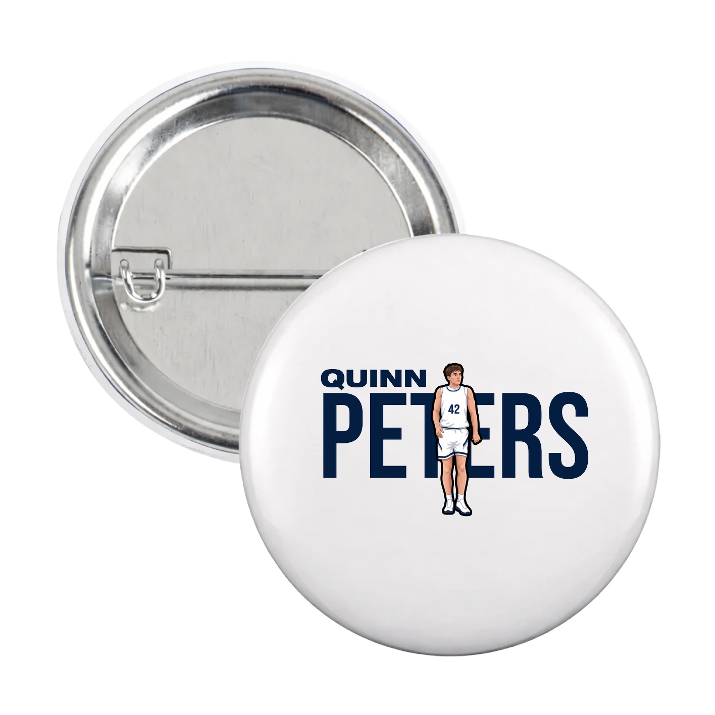 Game Day Button — Player Name in White