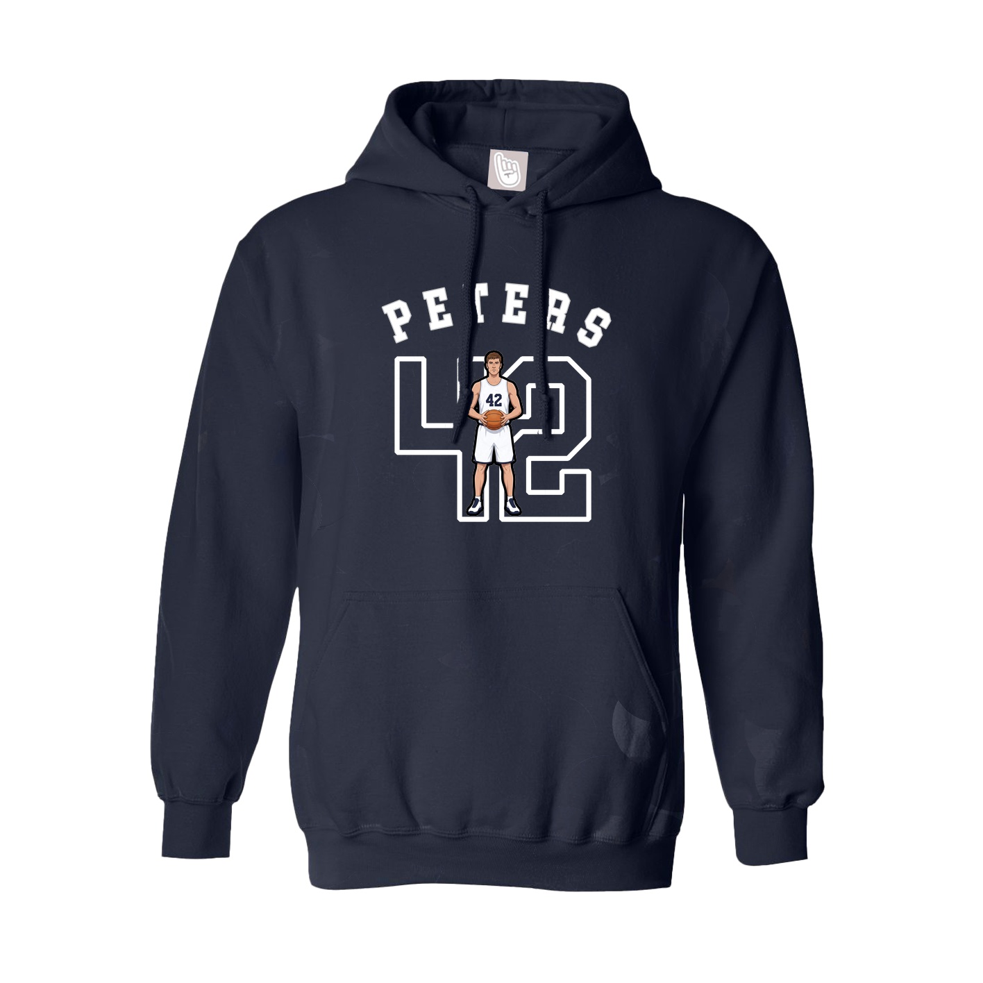 Youth Hoodie — Shirsey Arch in Navy