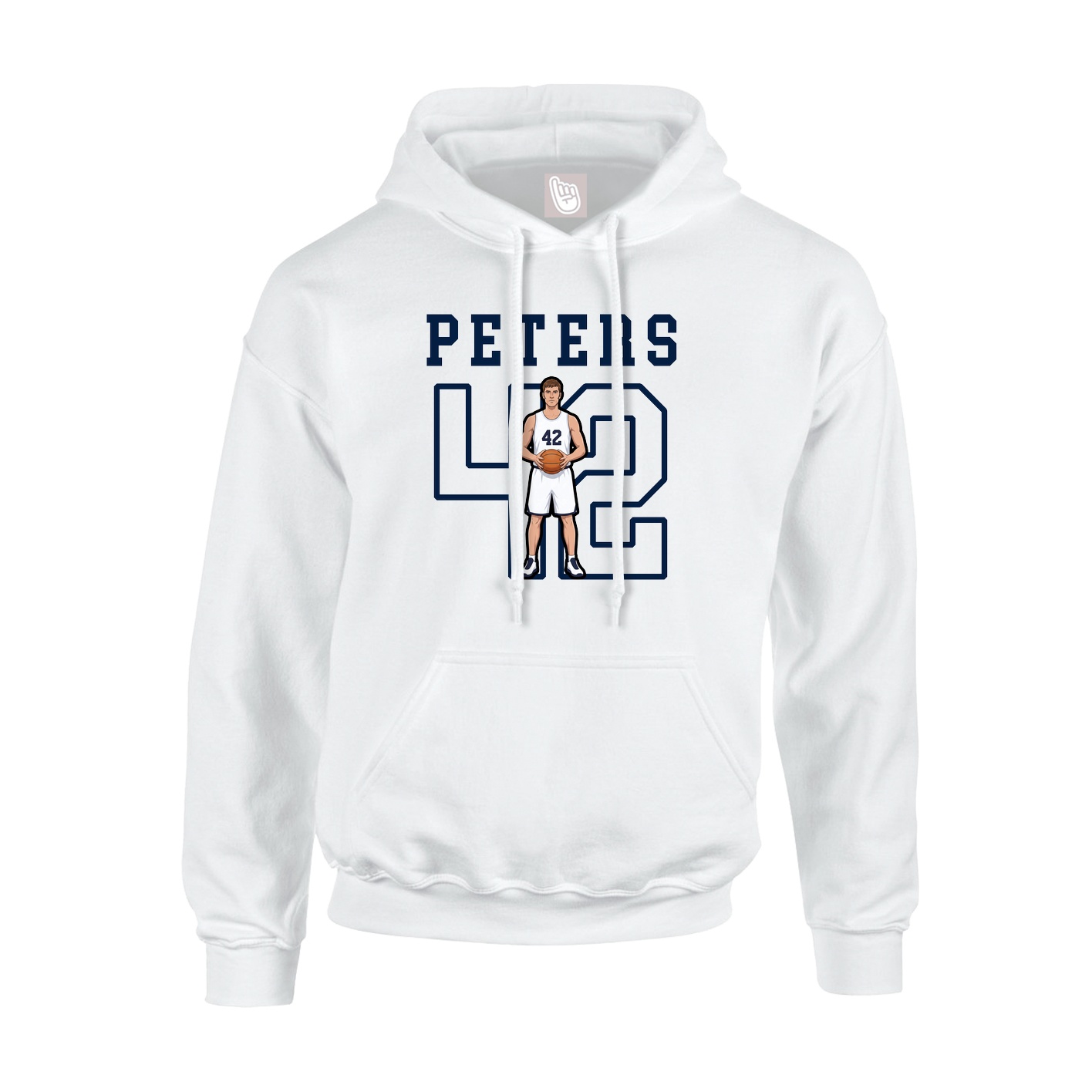 Hoodie — Shirsey in White
