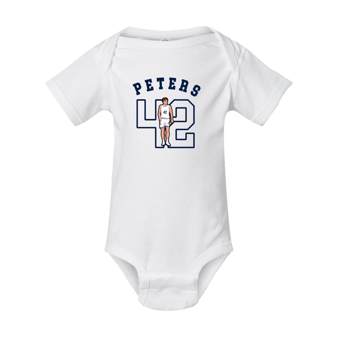 Baby Onesie — Shirsey Arch in White