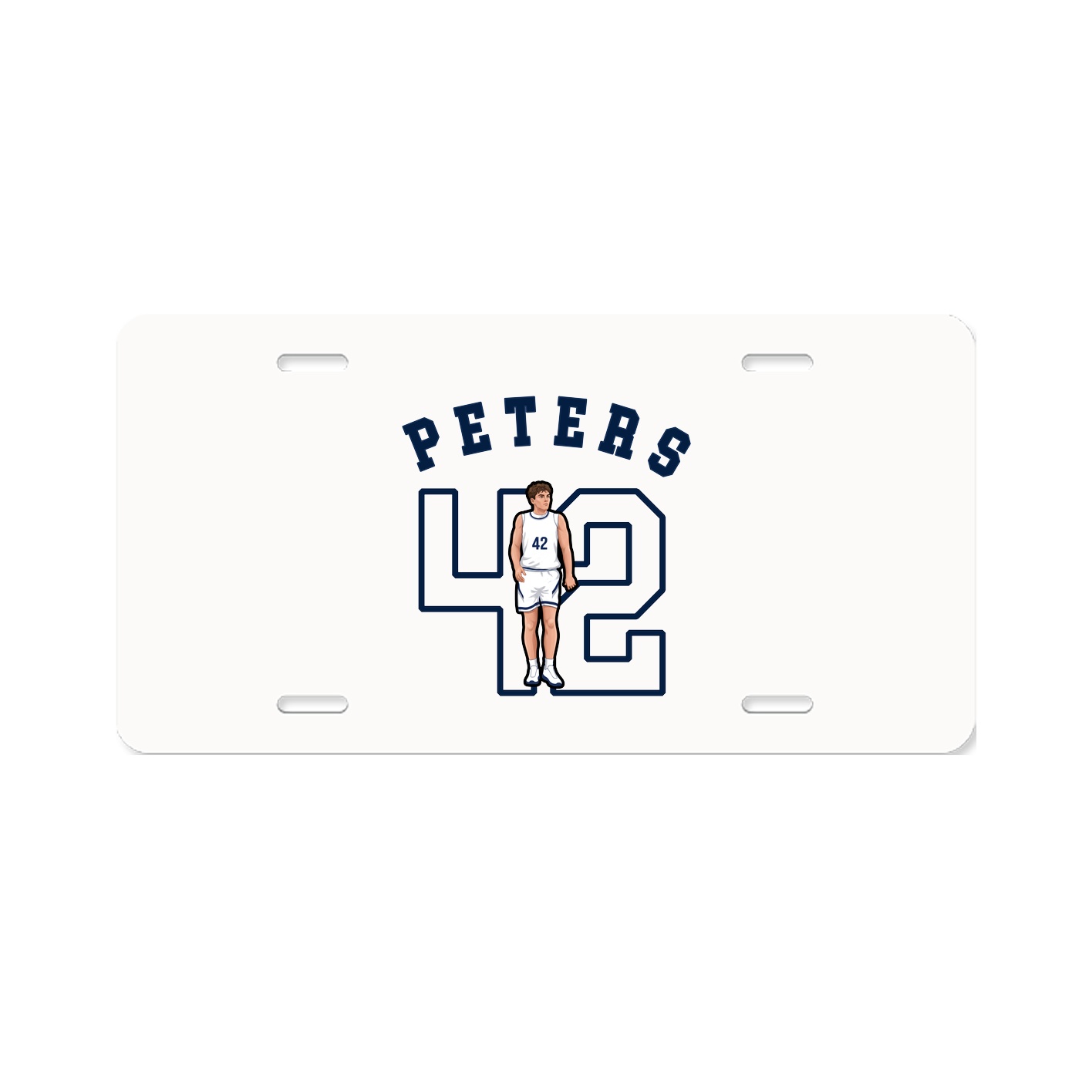 License Plate — Shirsey Arch in Classic