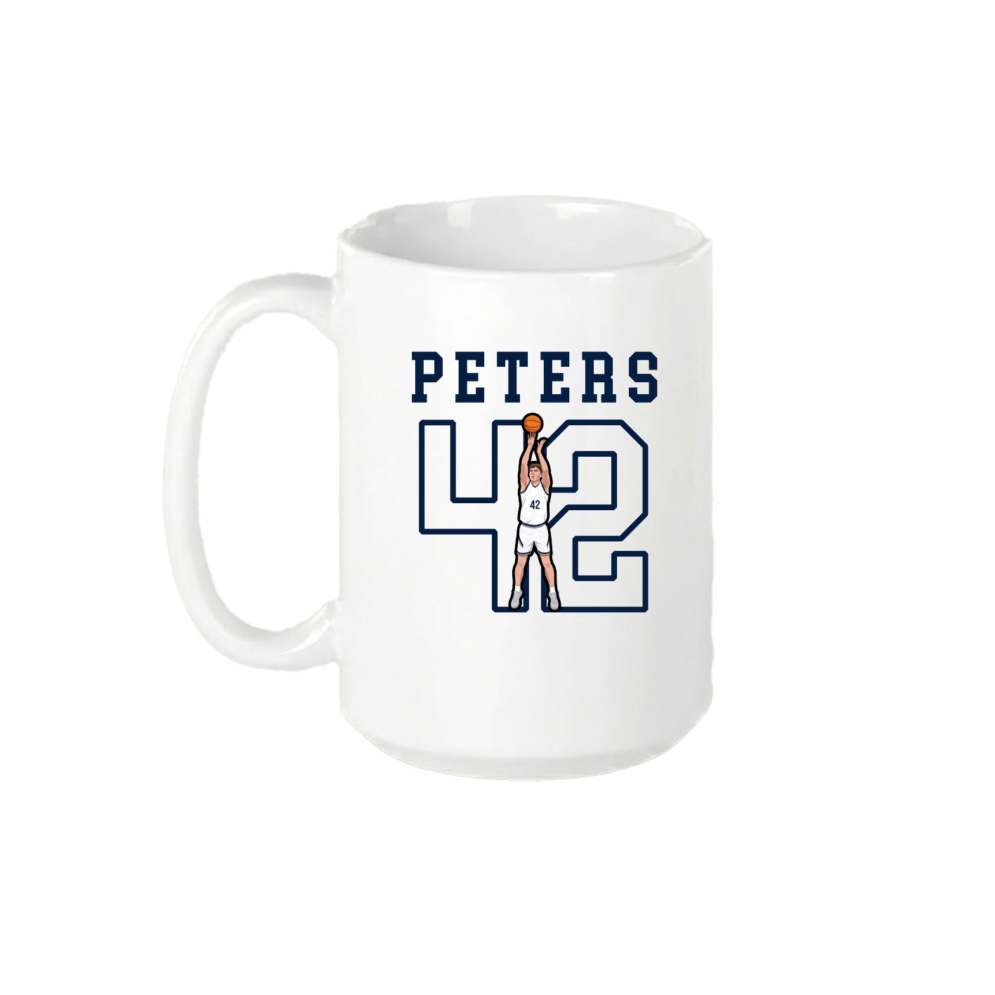 15oz Coffee Mug — Shirsey in White