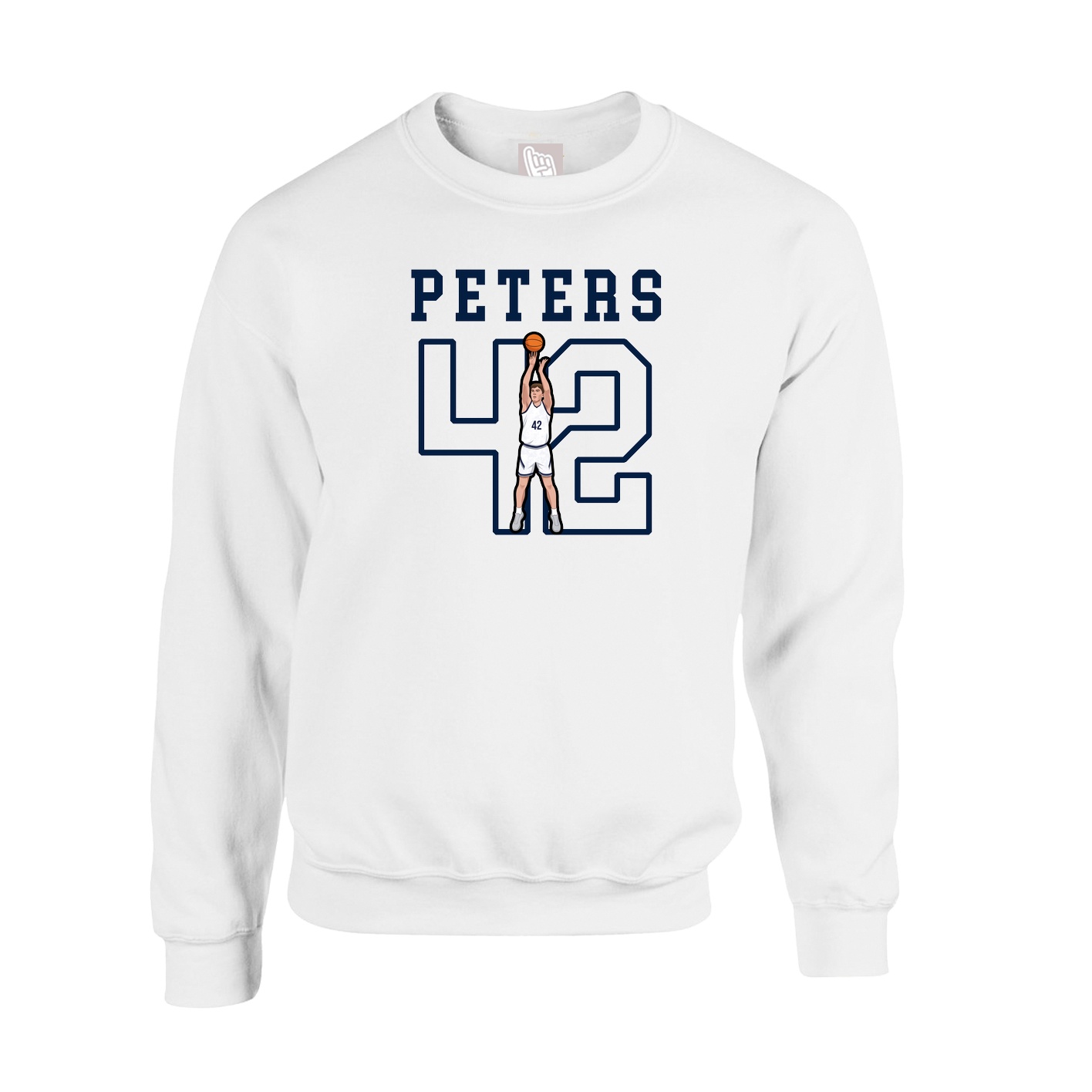 Fleece Crew — Shirsey in White