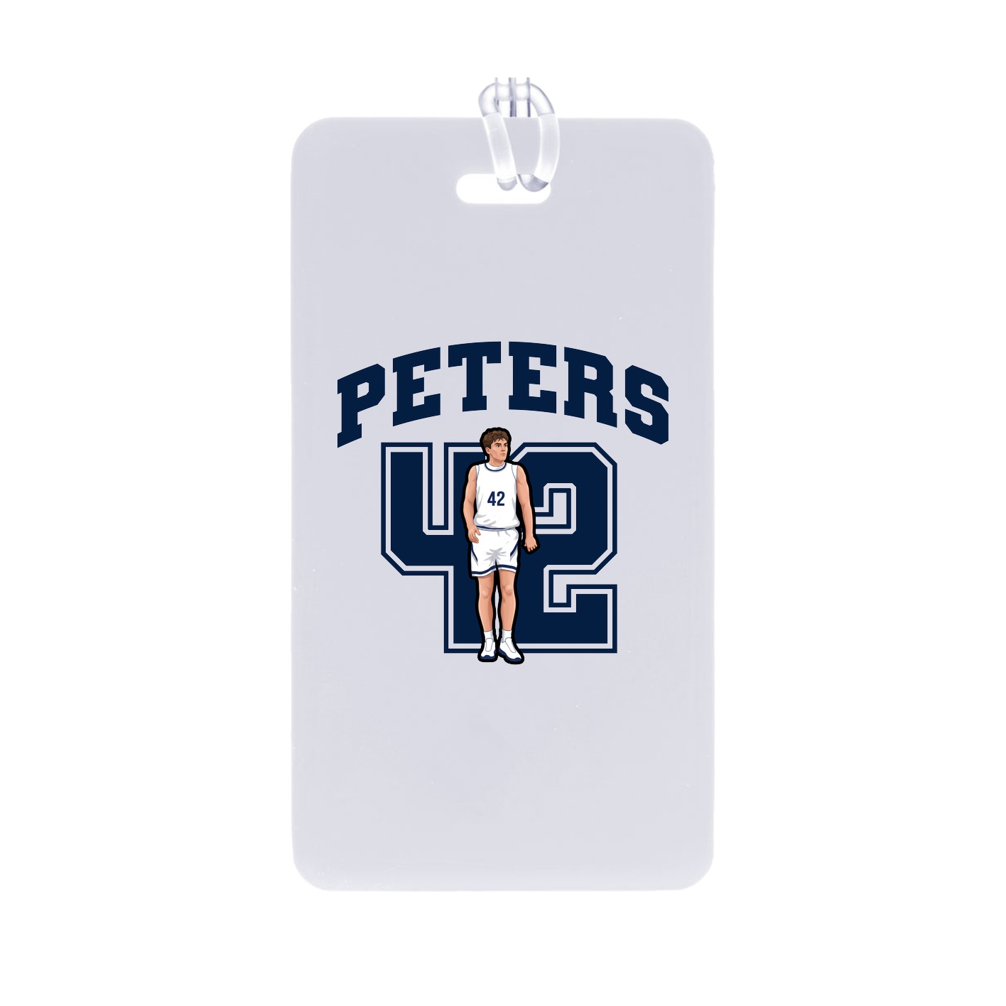 Bag Tag — Number in Classic