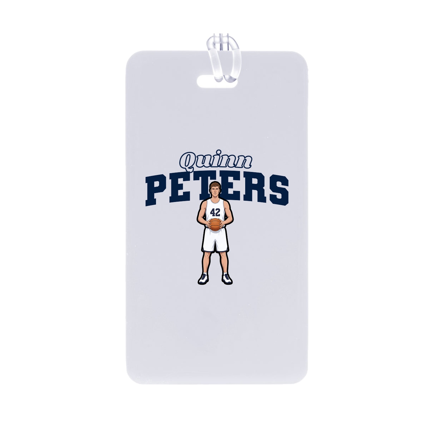 Bag Tag — Name Arch in Classic