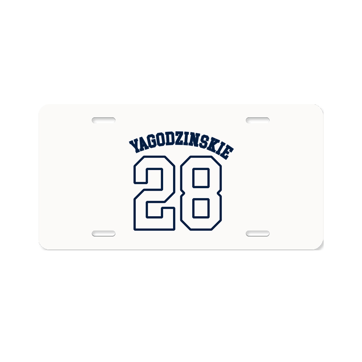 License Plate — Shirsey Arch in Classic