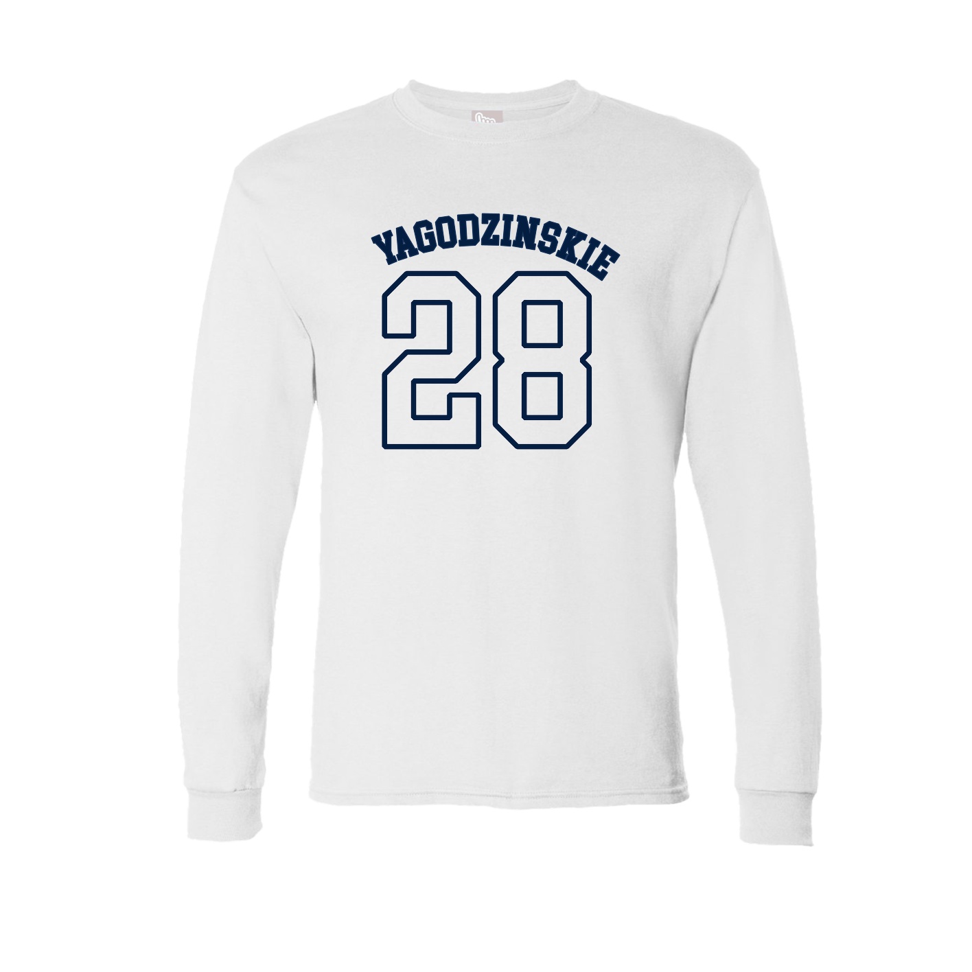 Long Sleeve Tee — Shirsey Arch in White