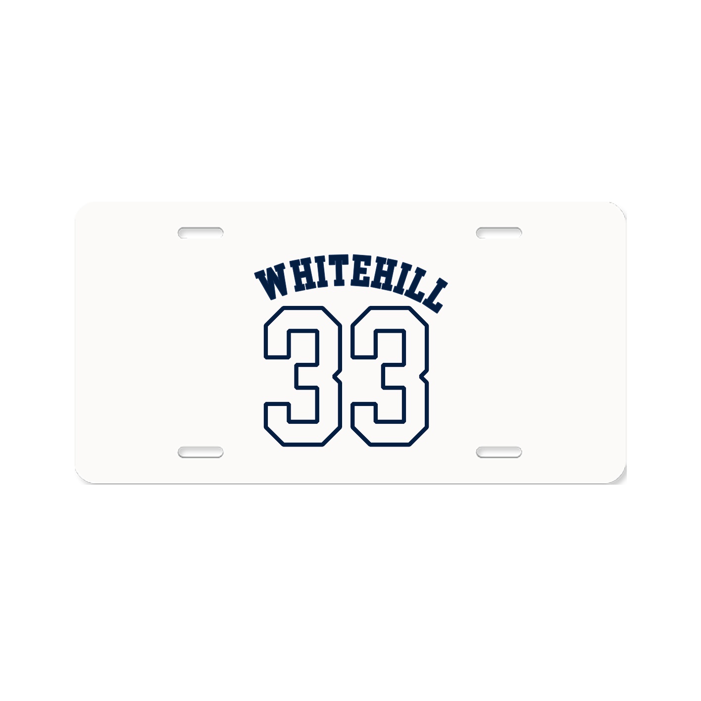 License Plate — Shirsey Arch in Classic