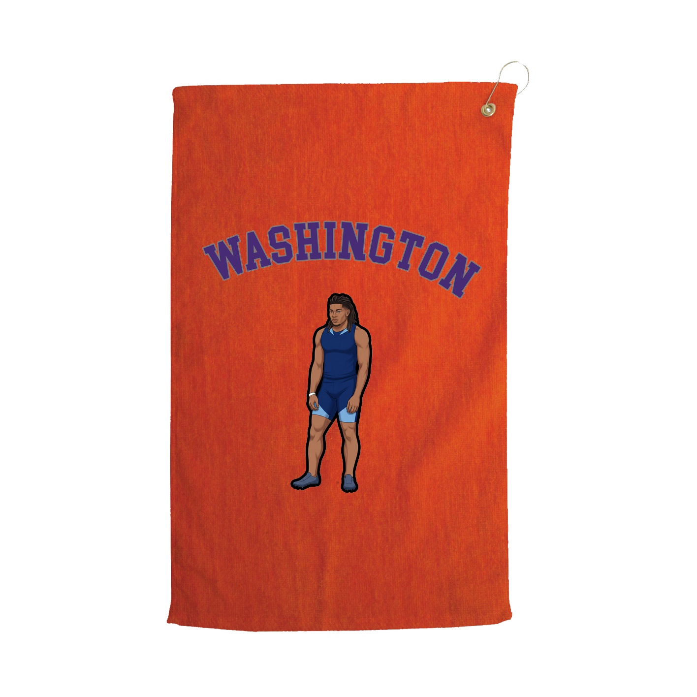 Golf Towel — Shirsey Arch in Orange