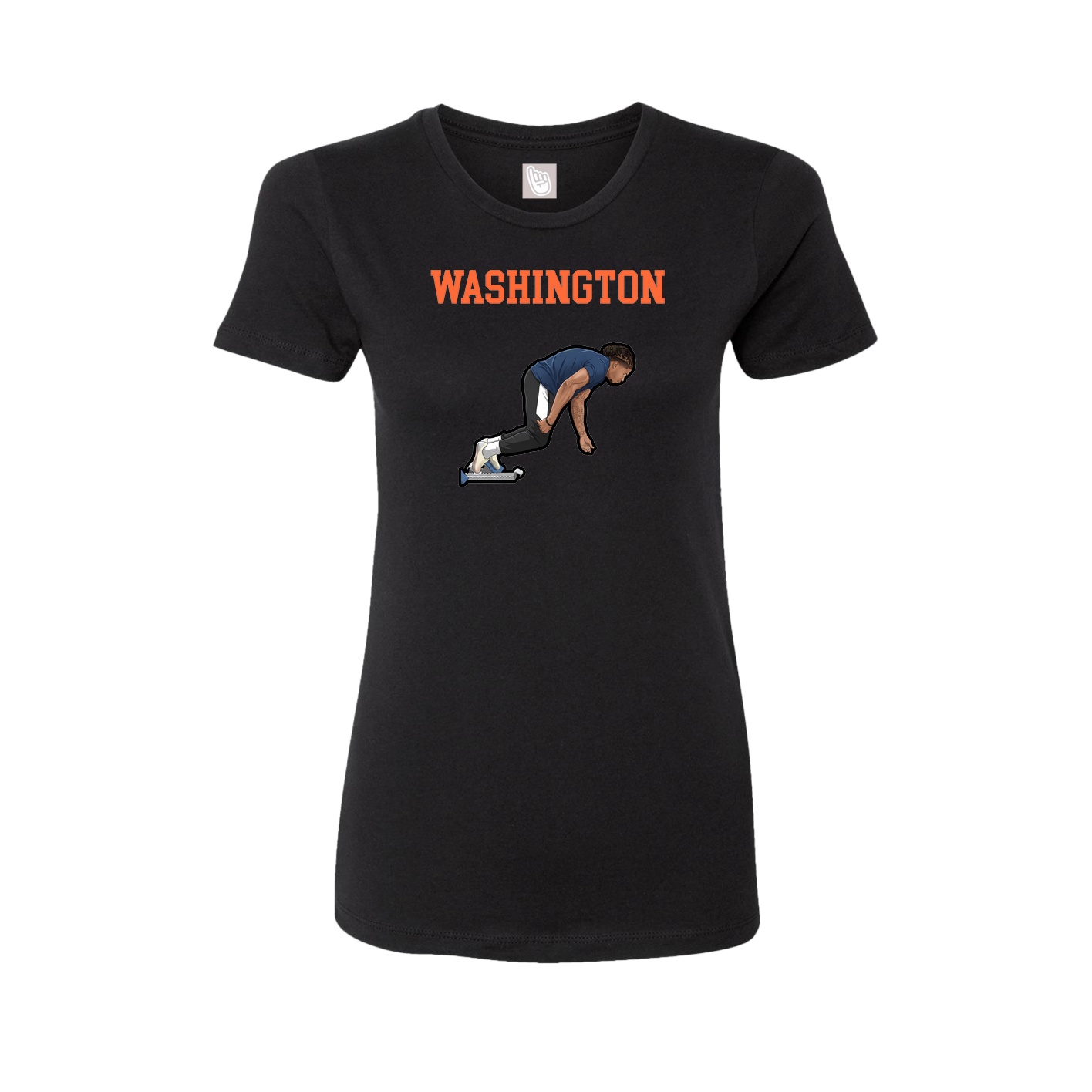 Fitted Women's Tee — Shirsey in Black
