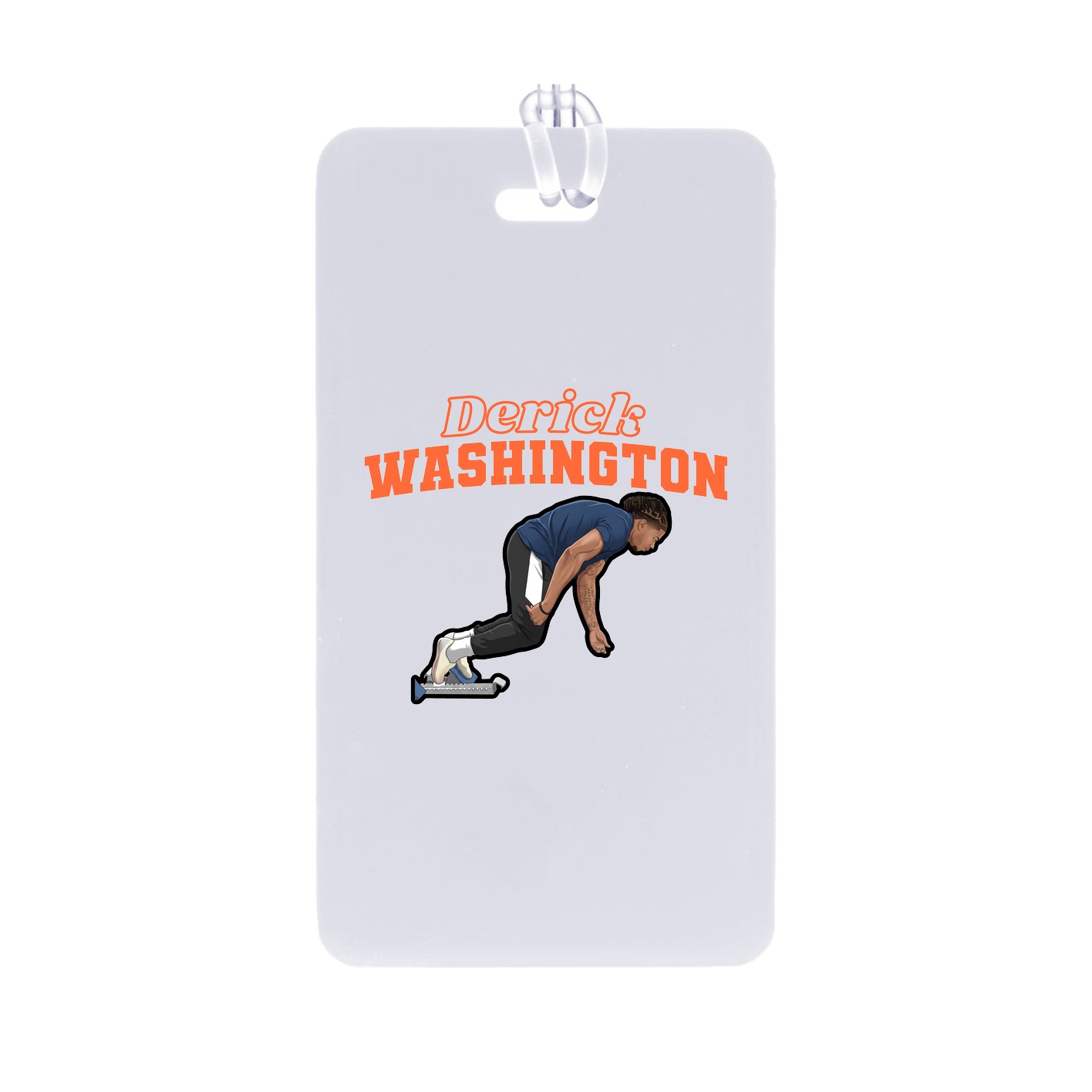 Bag Tag — Name Arch in Classic