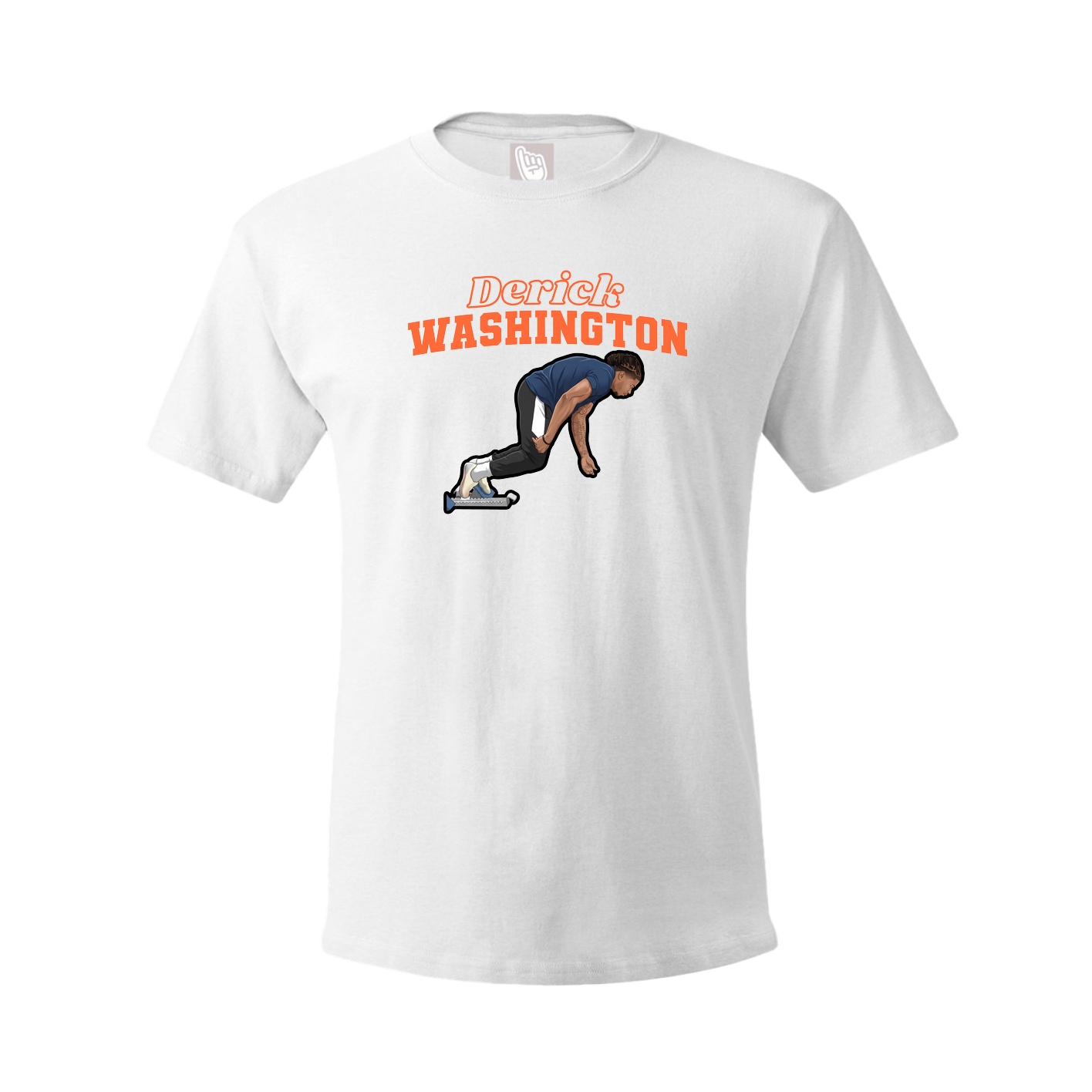 Tee — Name Arch in White