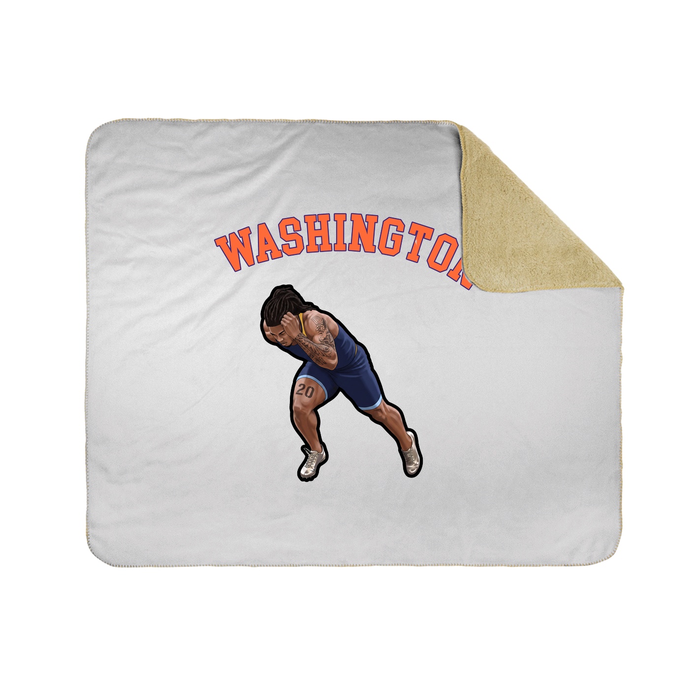 Throw Blanket — Shirsey Arch in White