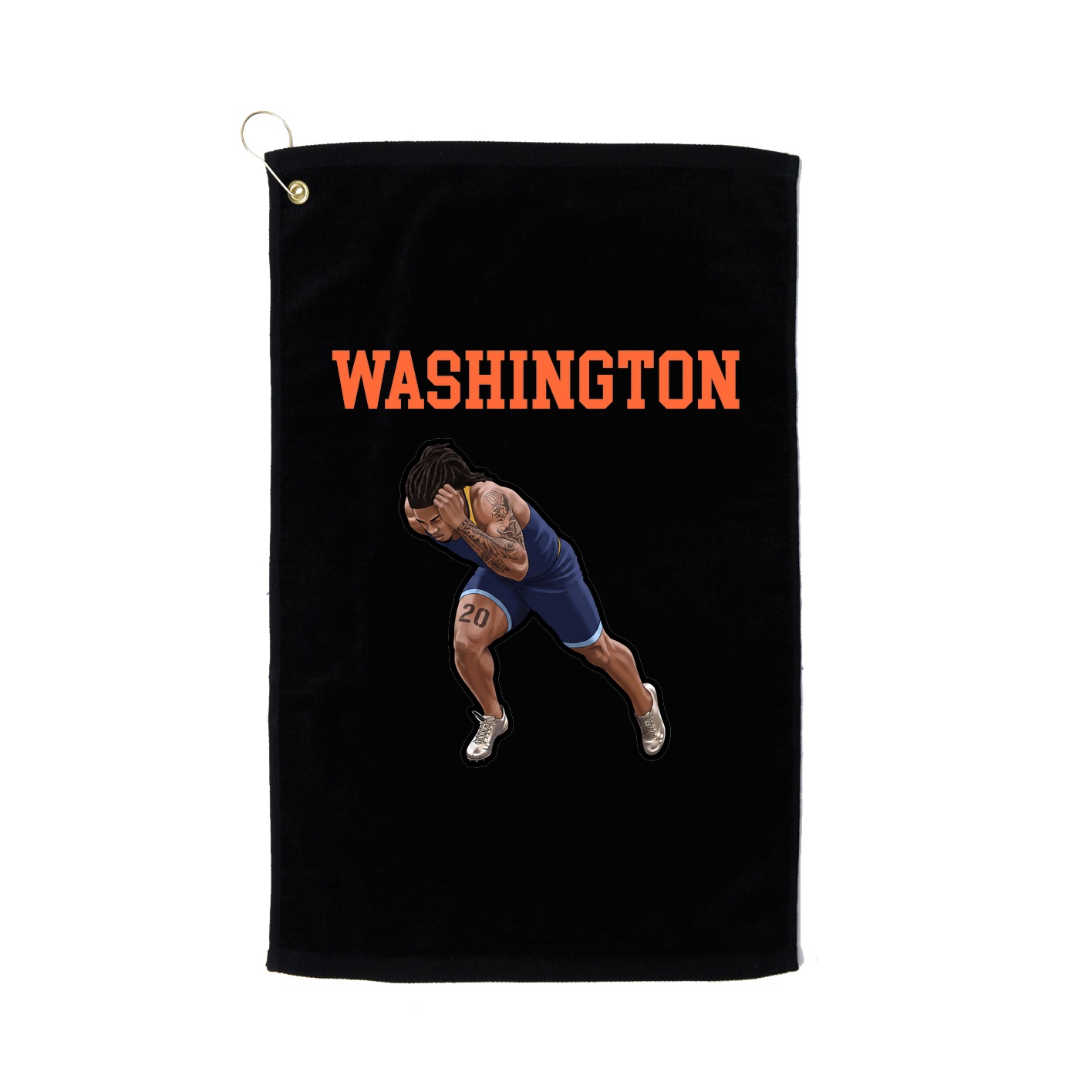 Golf Towel — Shirsey in Black