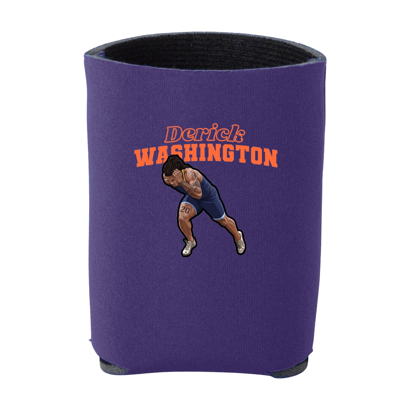 Can Holder — Name Arch in Purple