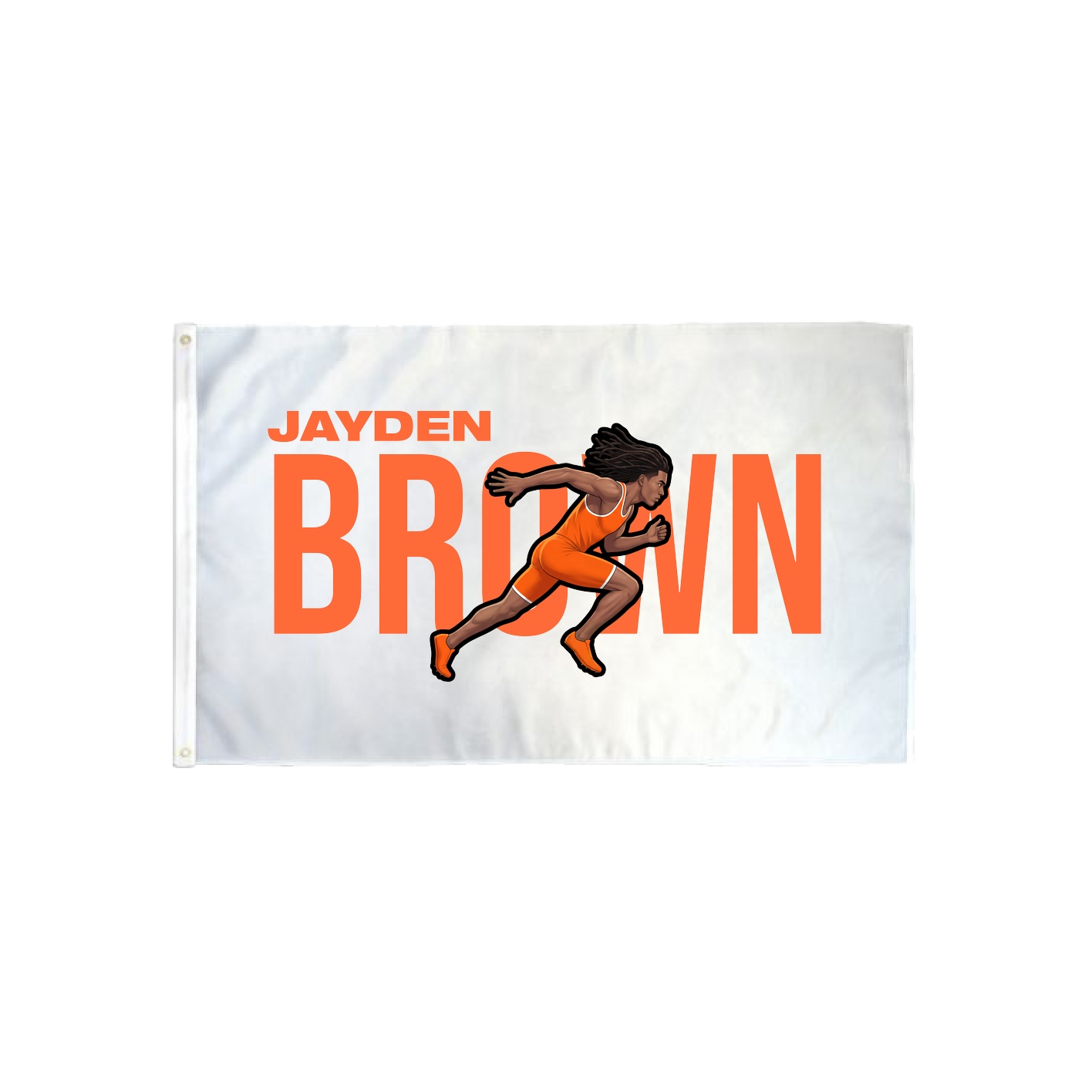 3x5 Flag — Player Name in Classic