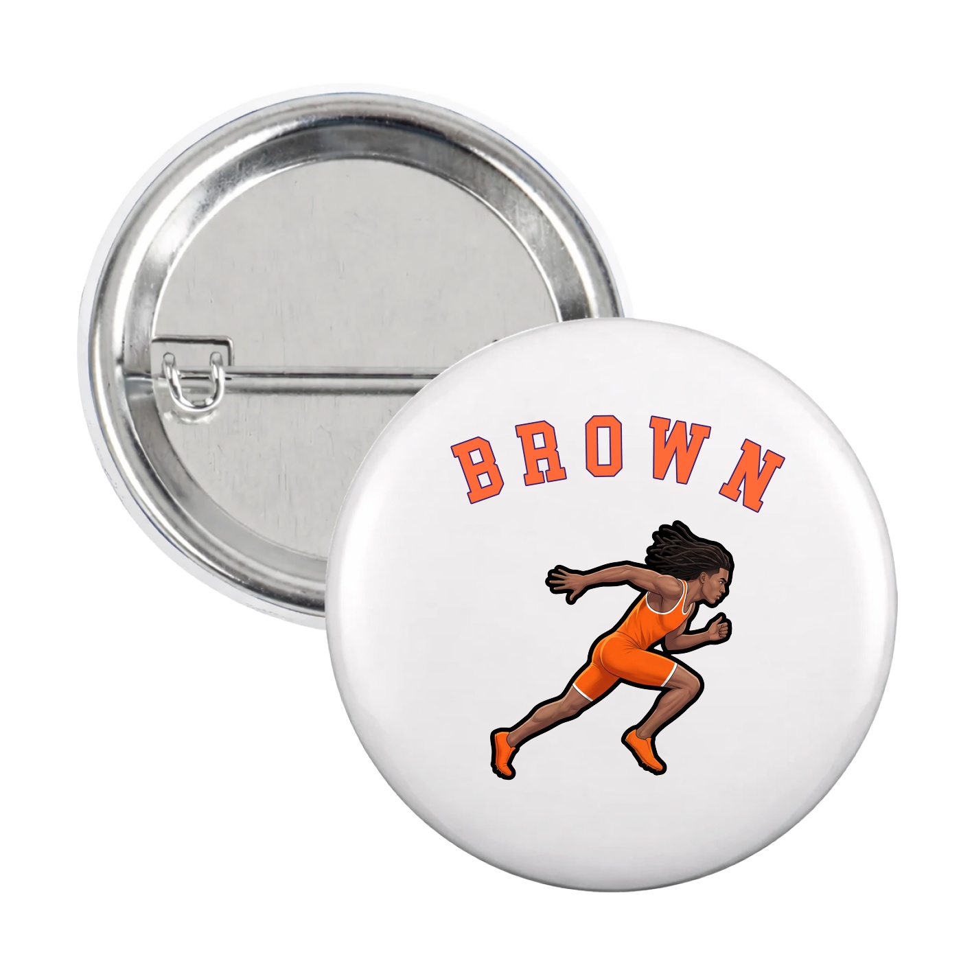 Game Day Button — Shirsey Arch in White