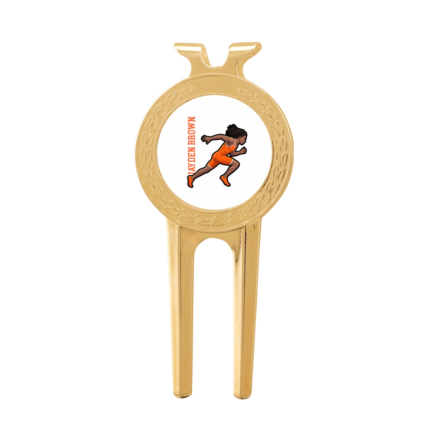 Divot Tool with Ball Marker — Name Vertical in Classic
