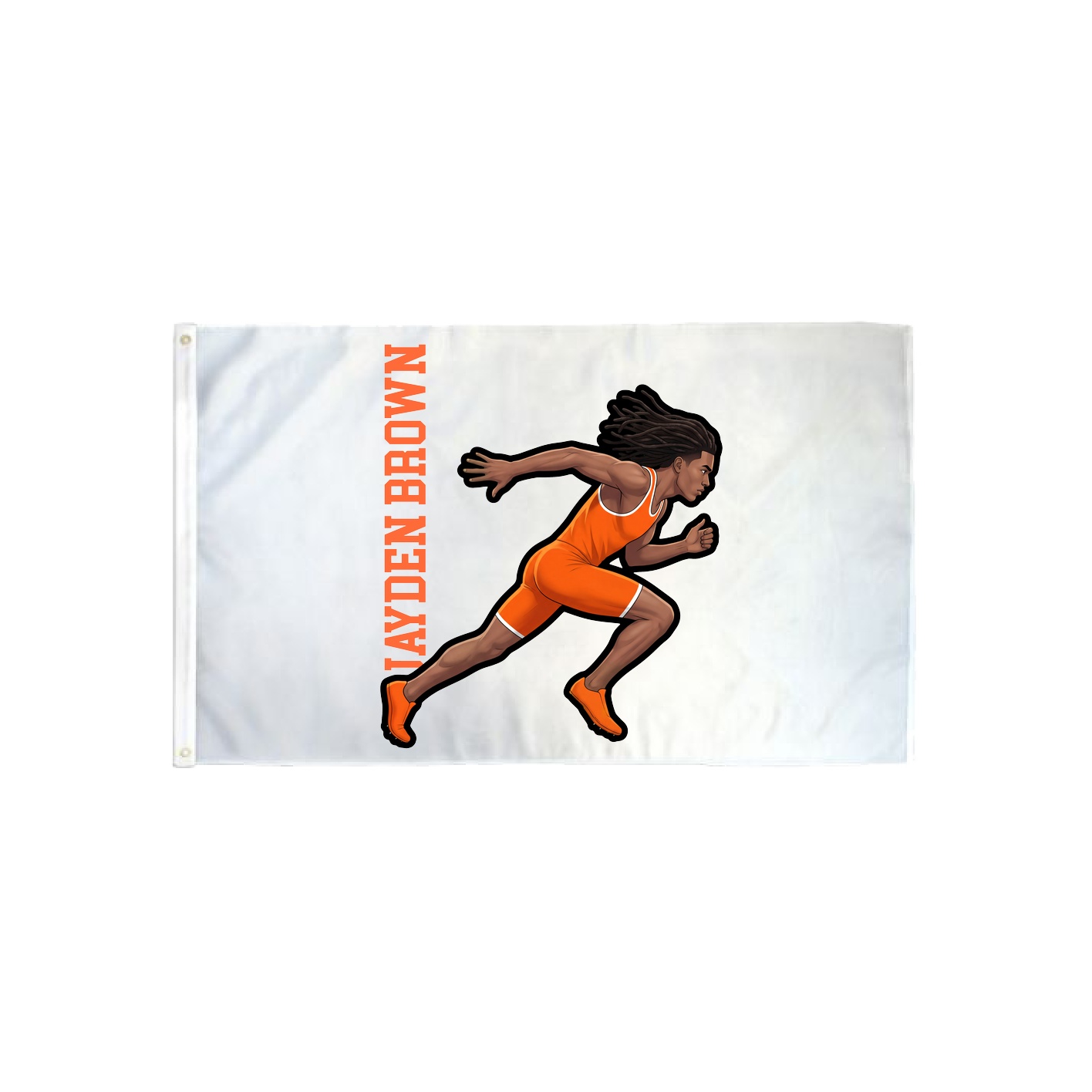 3x5 Flag — Name Vertical in Classic