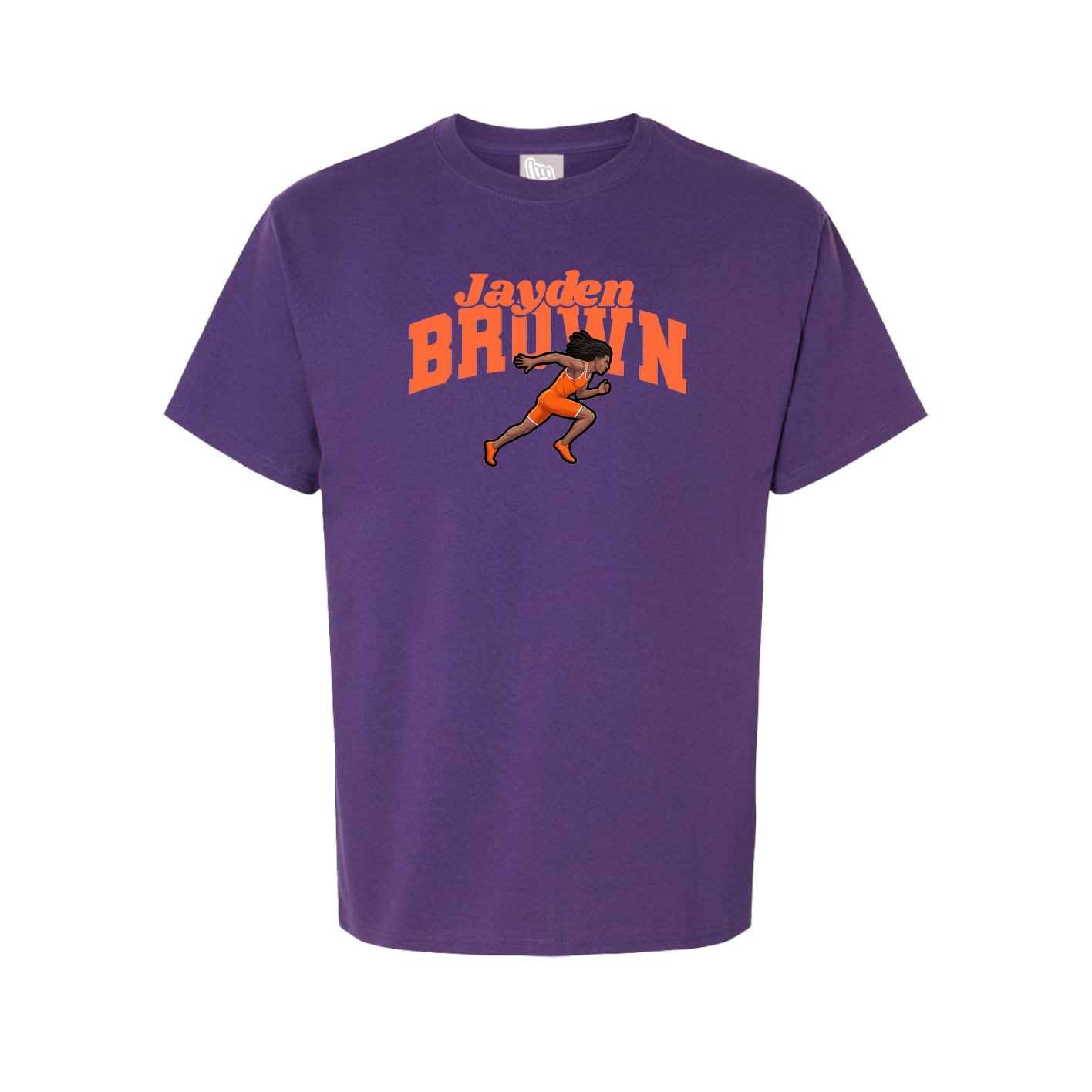 Tee — Signature Arch in Purple