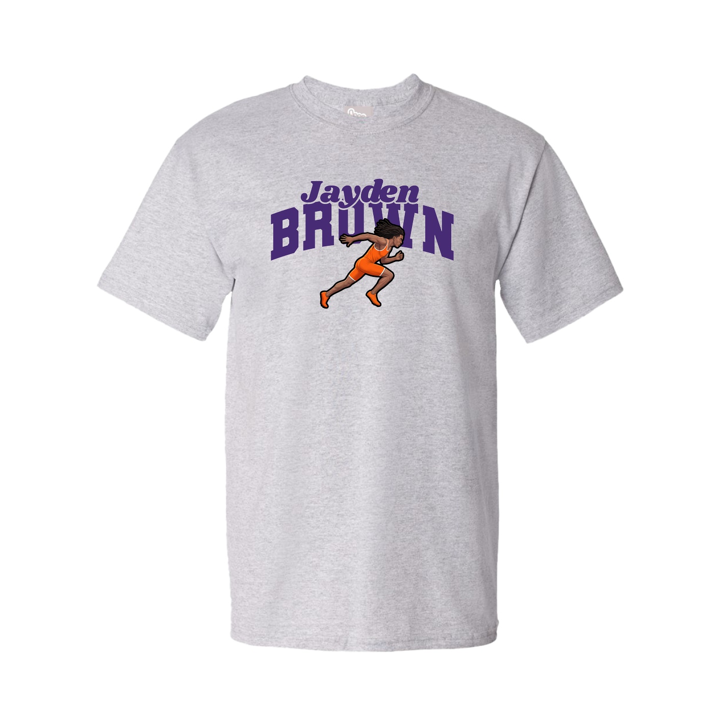 Youth Tee — Signature Arch in Grey