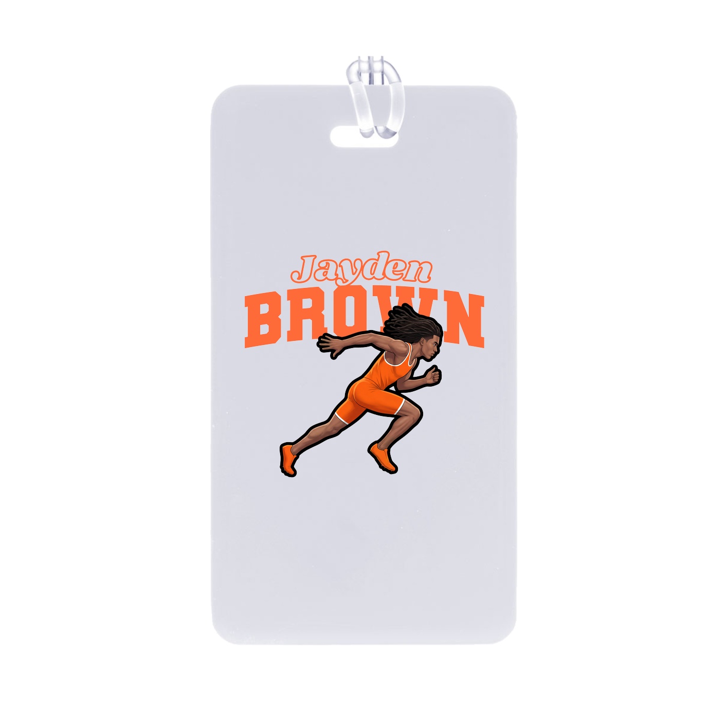 Bag Tag — Name Arch in Classic