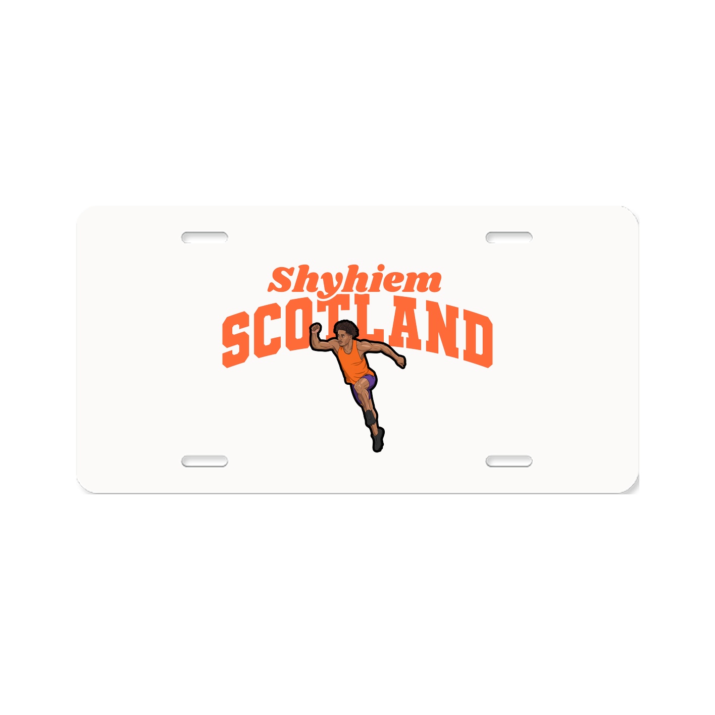License Plate — Signature Arch in Classic