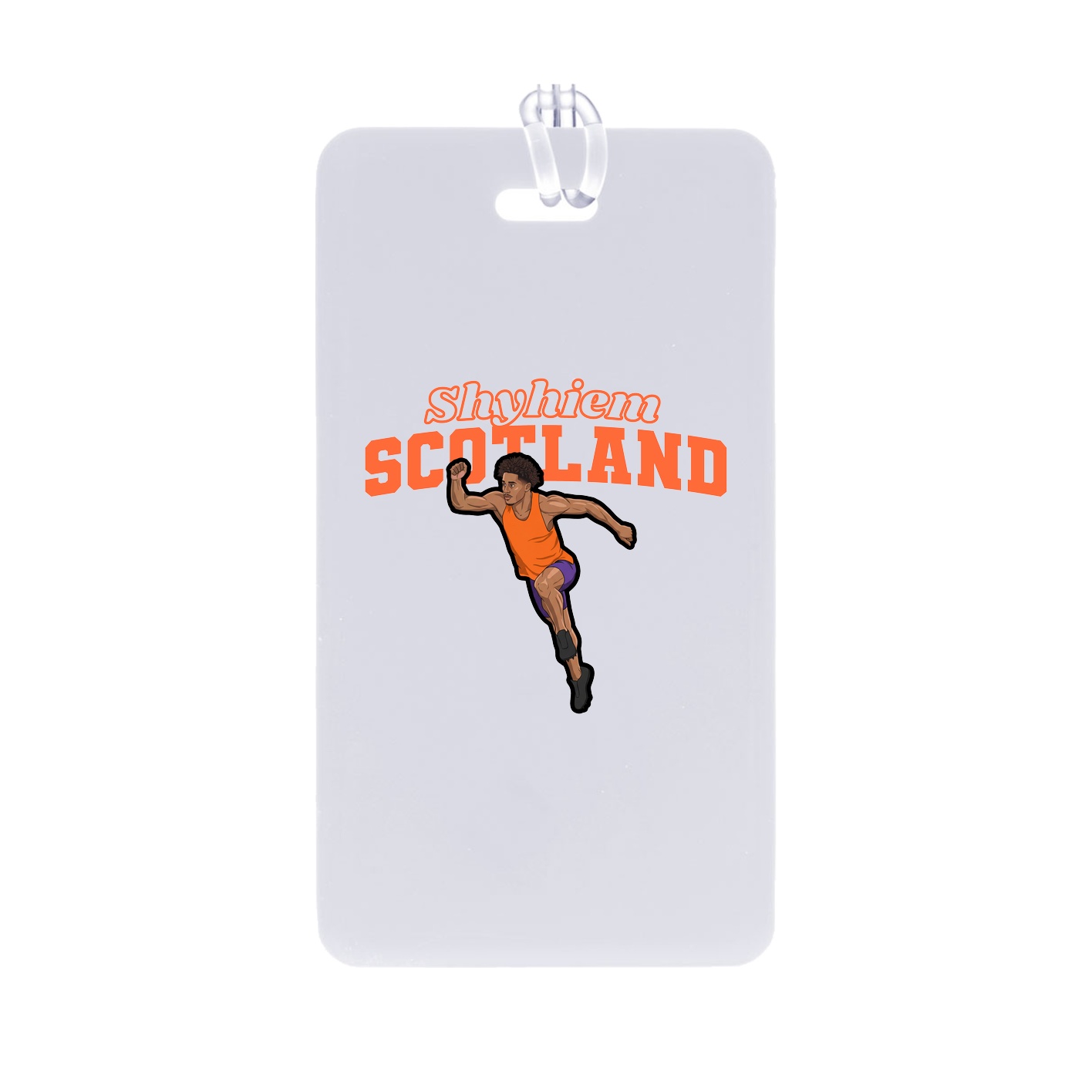 Bag Tag — Name Arch in Classic