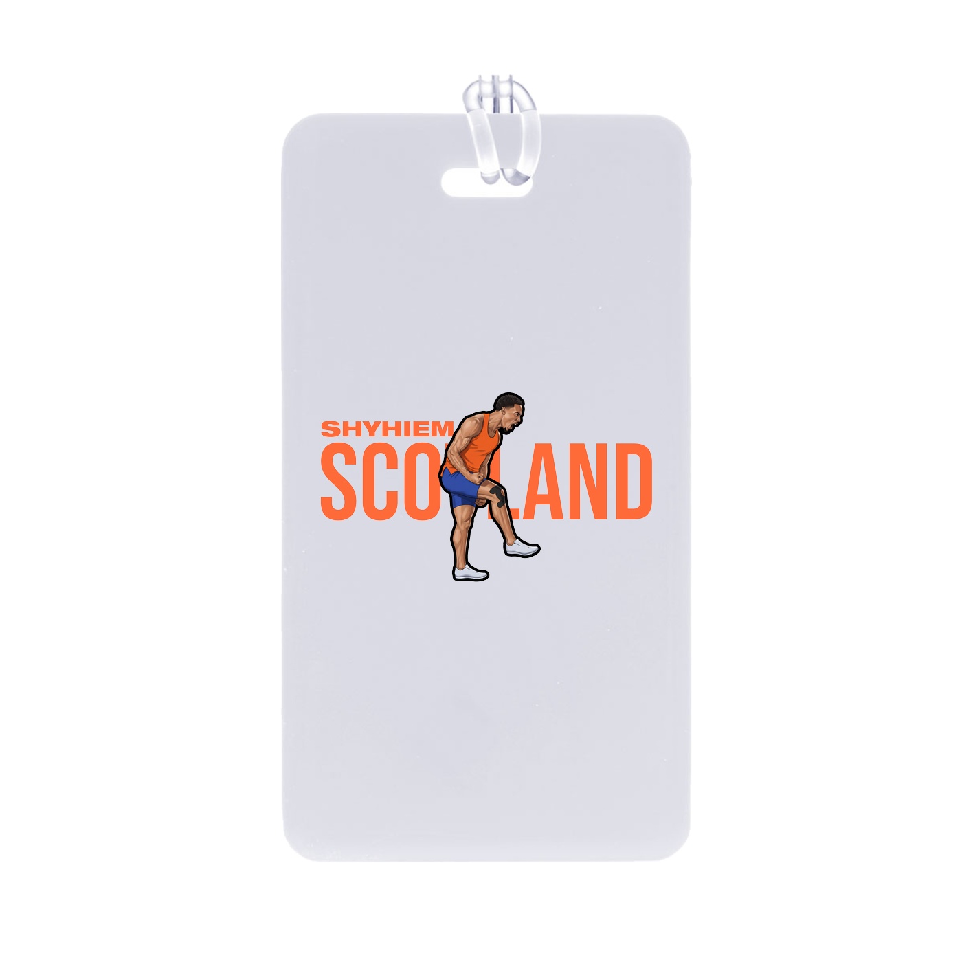 Bag Tag — Player Name in Classic