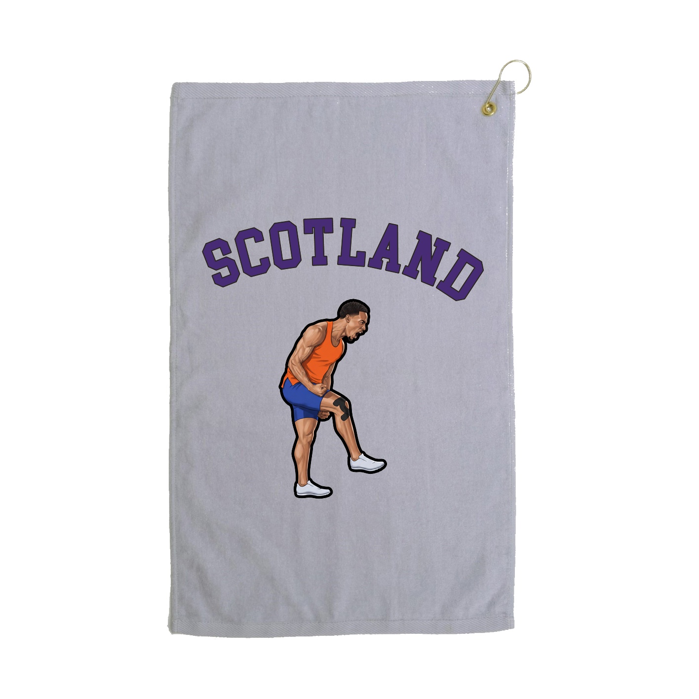 Golf Towel — Shirsey Arch in Grey