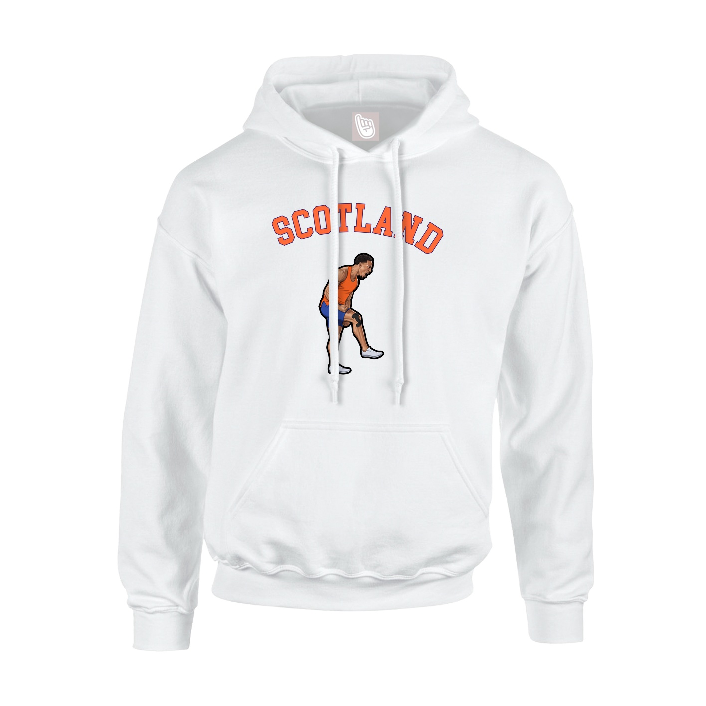 Youth Hoodie — Shirsey Arch in White