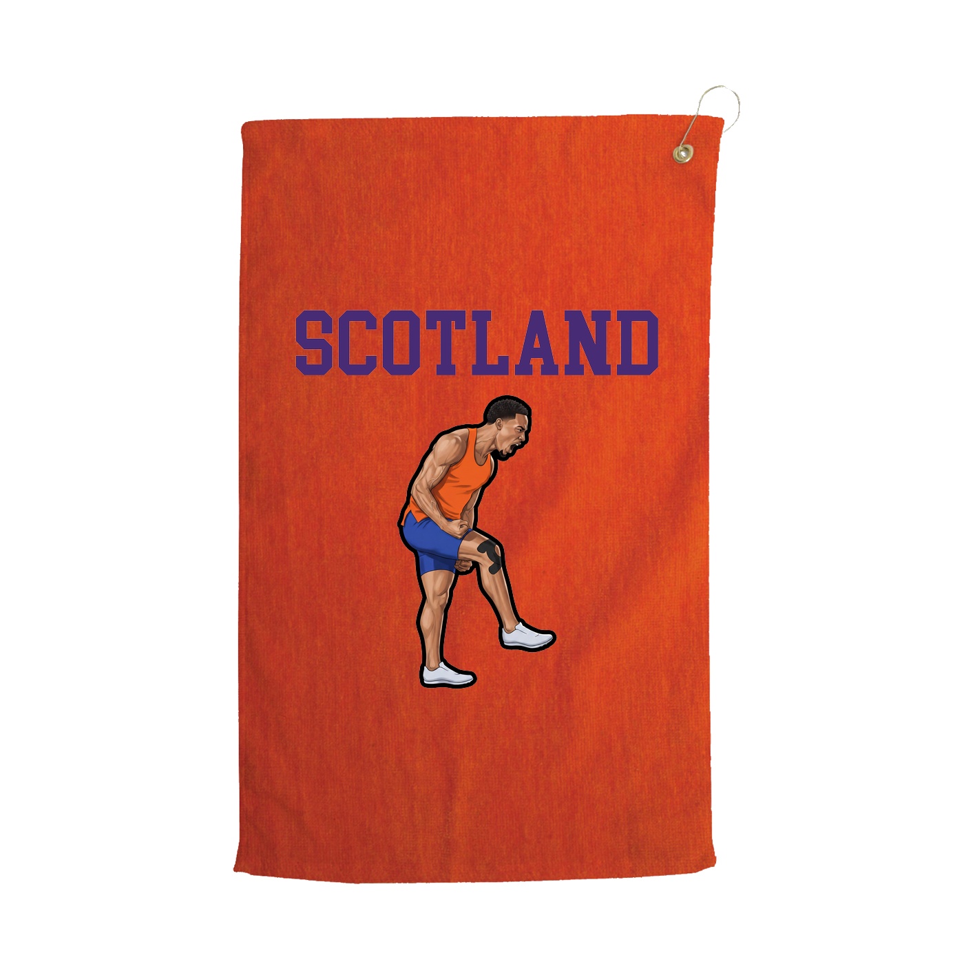 Golf Towel — Shirsey in Orange