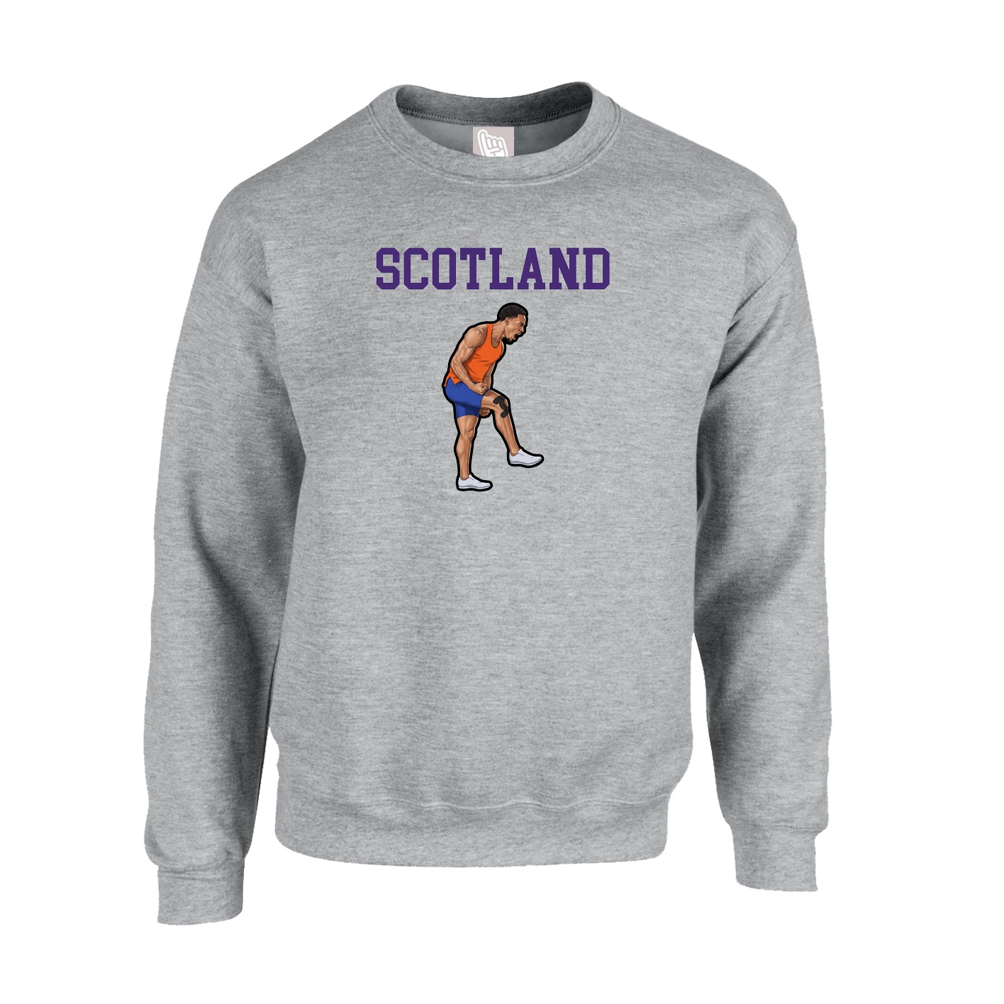 Fleece Crew — Shirsey in Grey