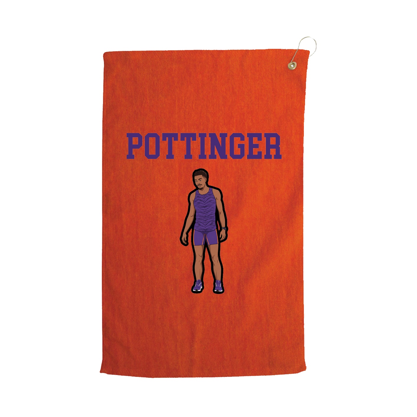 Golf Towel — Shirsey in Orange