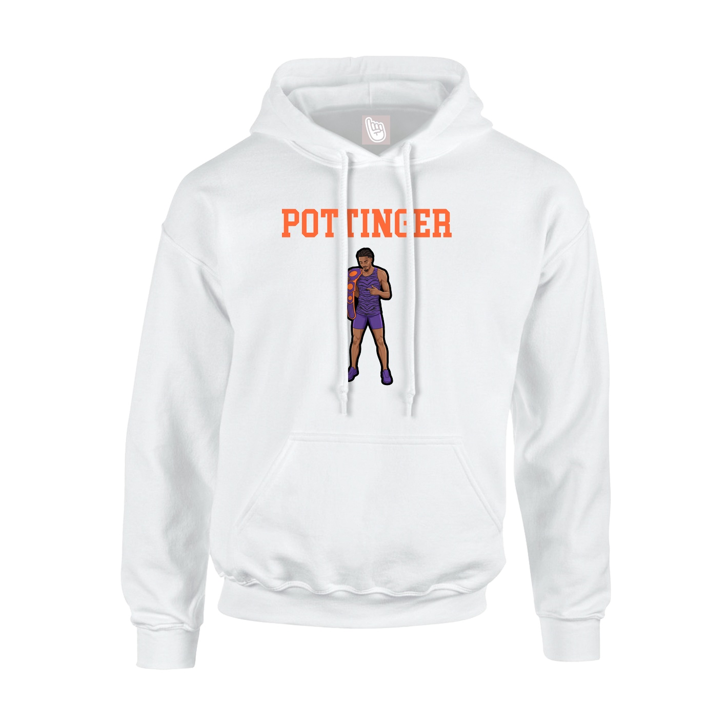 Hoodie — Shirsey in White