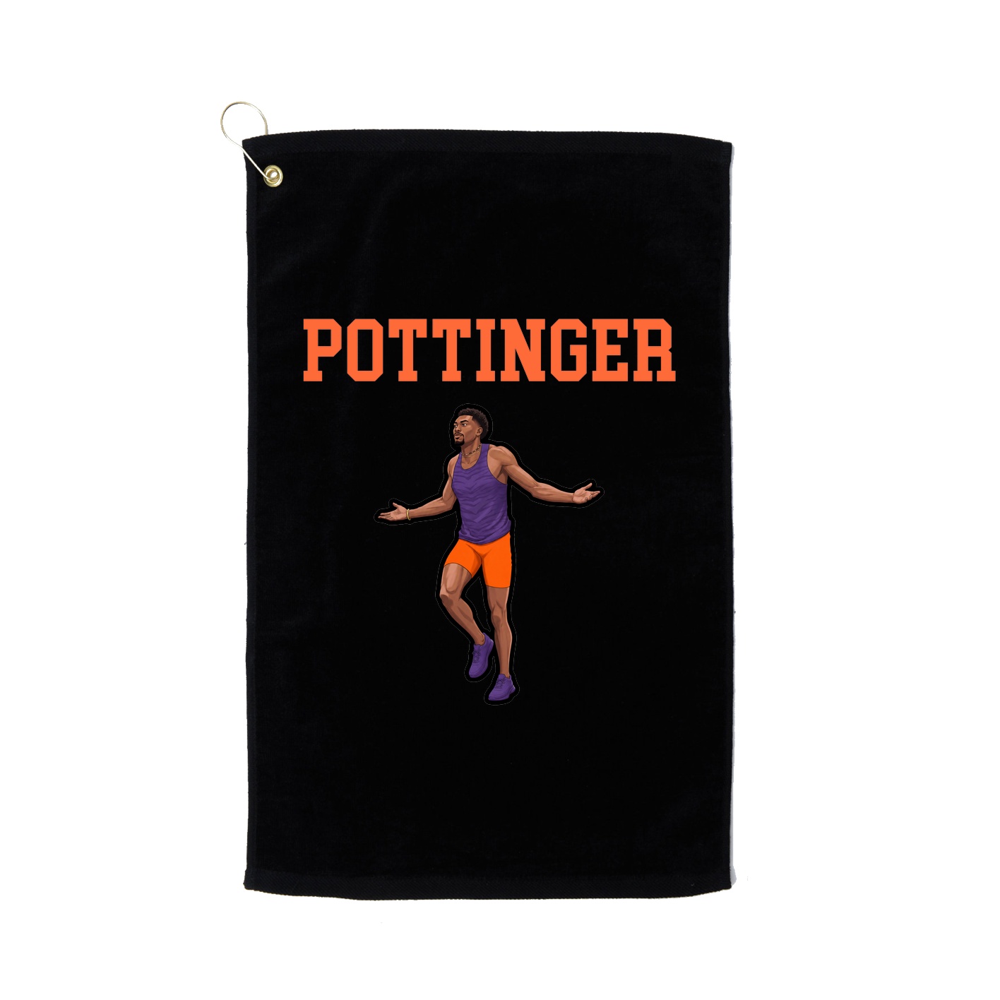 Golf Towel — Shirsey in Black