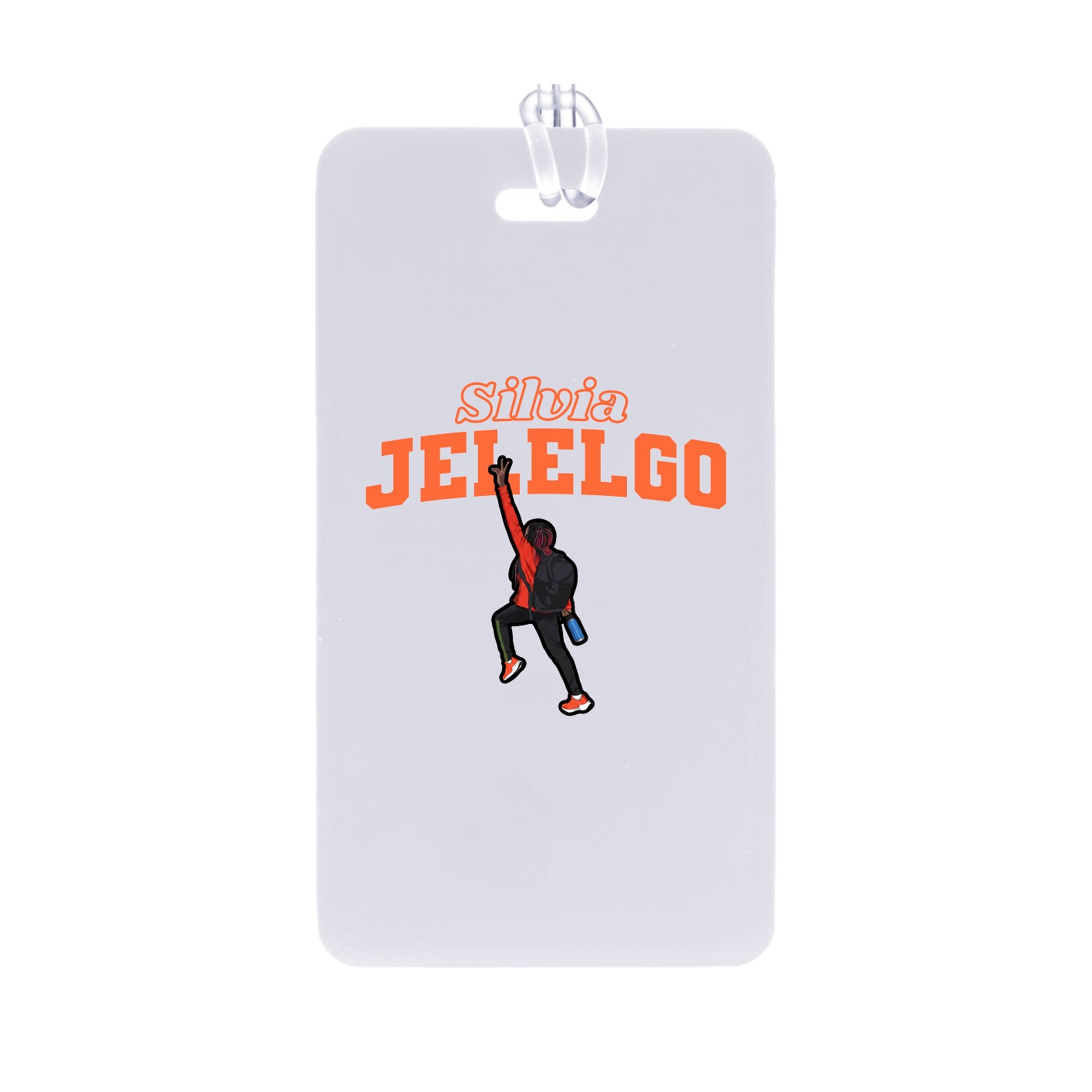 Bag Tag — Name Arch in Classic