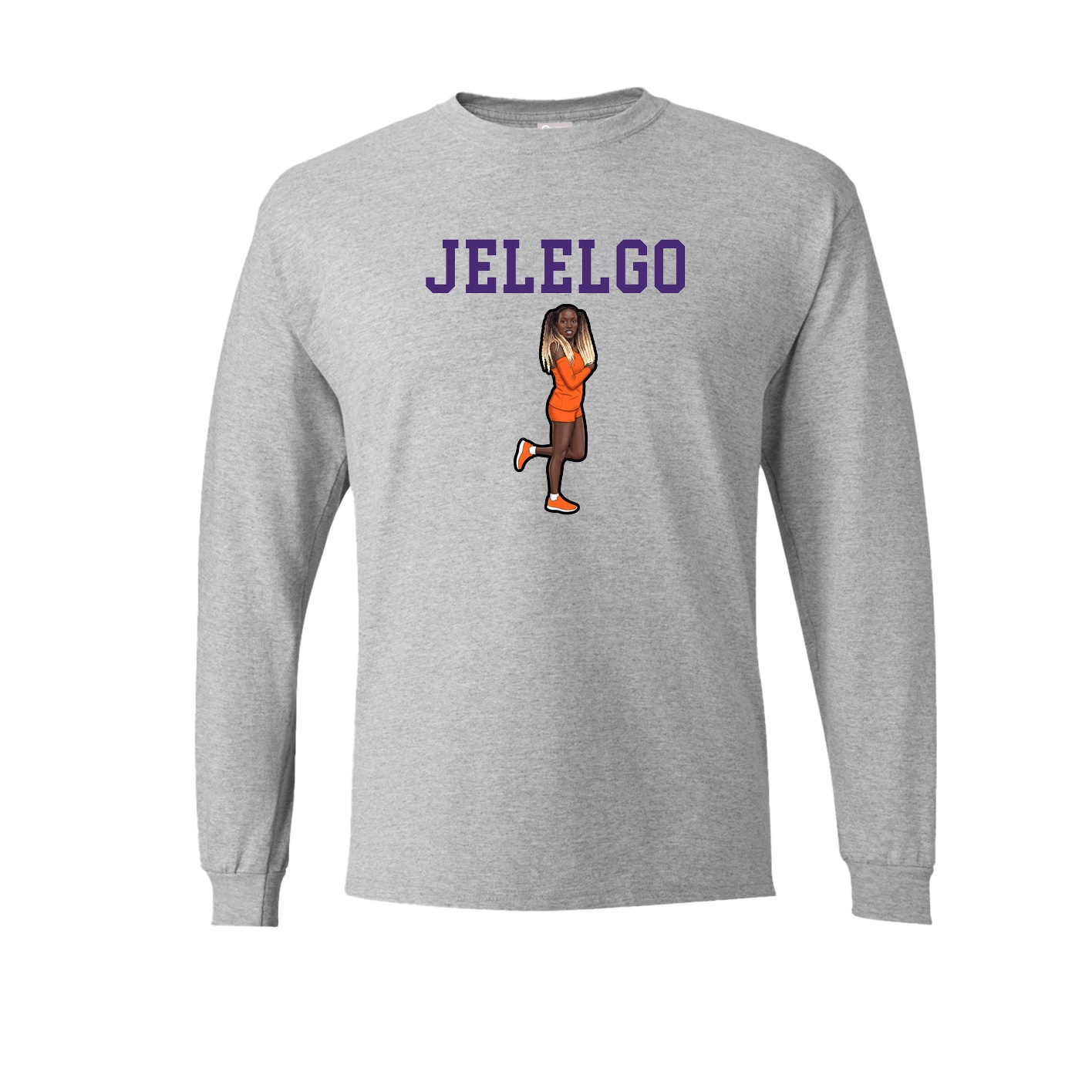 Long Sleeve Tee — Shirsey in Grey