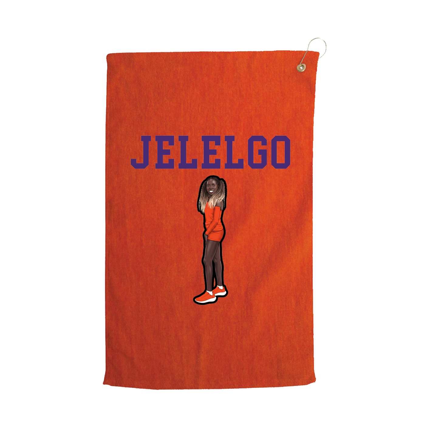 Golf Towel — Shirsey in Orange