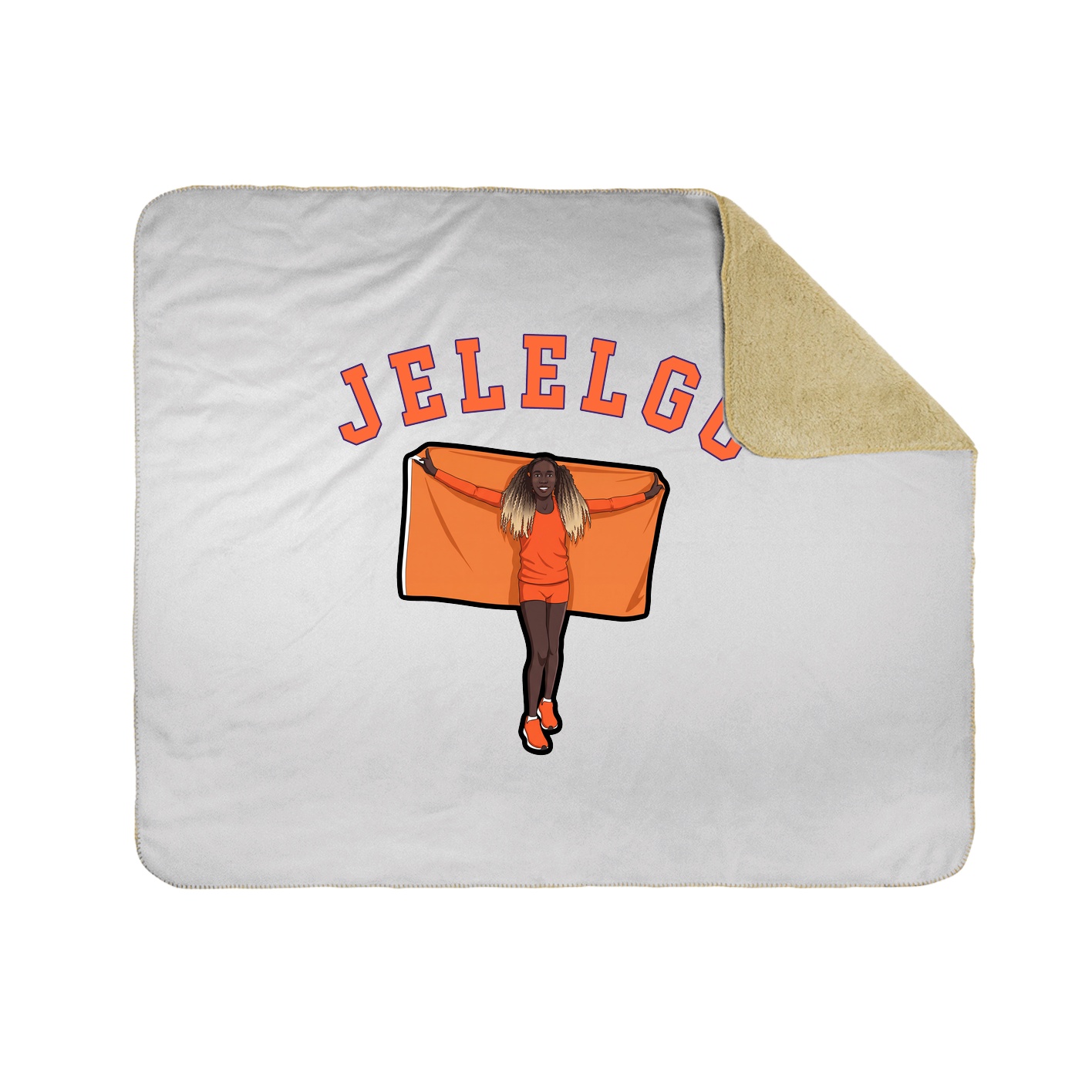 Throw Blanket — Shirsey Arch in White