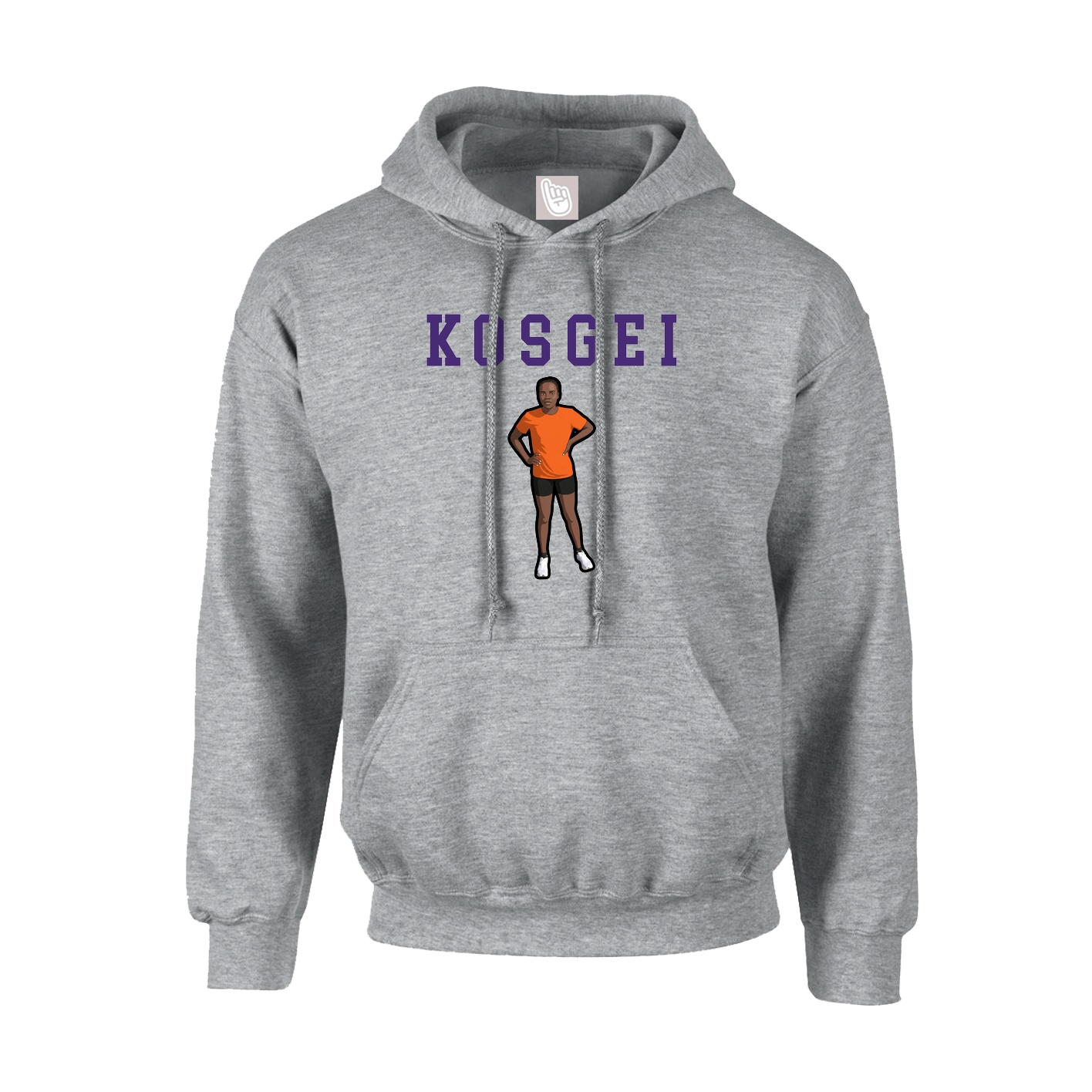 Hoodie — Shirsey in Grey