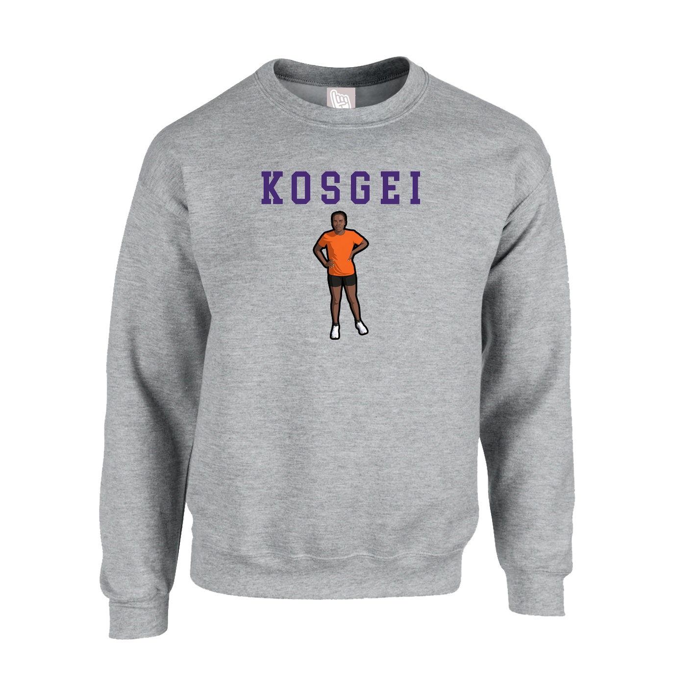 Fleece Crew — Shirsey in Grey