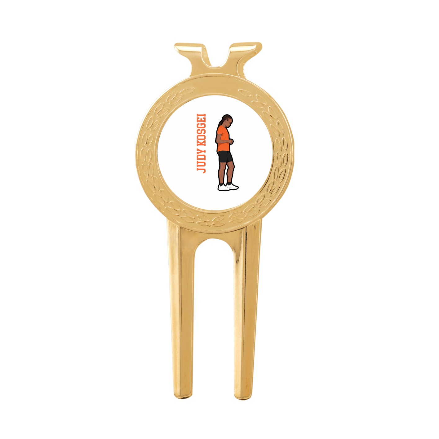 Divot Tool with Ball Marker — Name Vertical in Classic