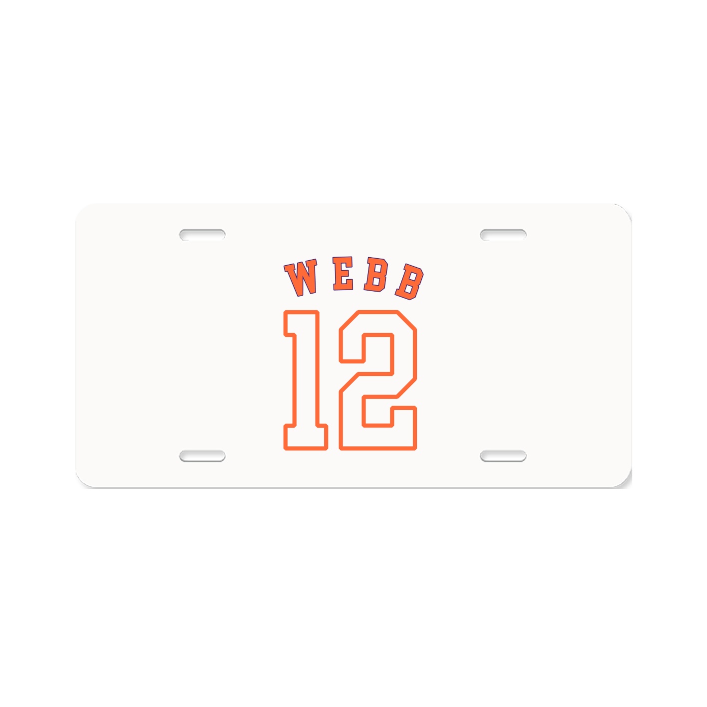 License Plate — Shirsey Arch in Classic