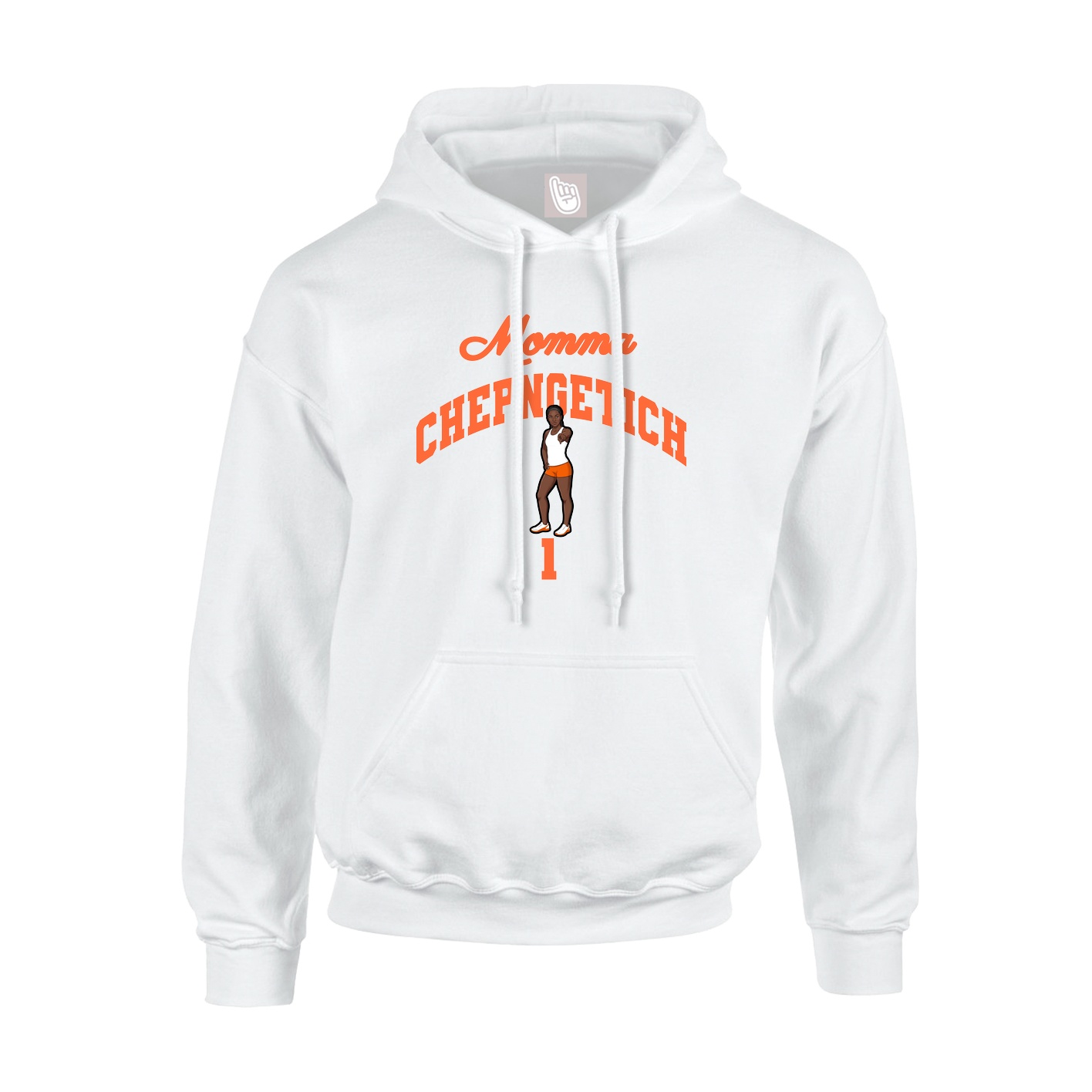 Hoodie — Mothers Day Arch in White