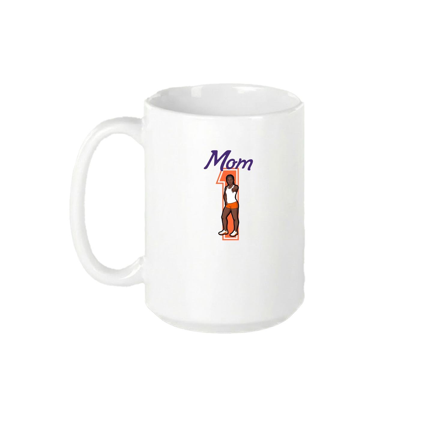 15oz Coffee Mug — Mothers Day Shirsey in White