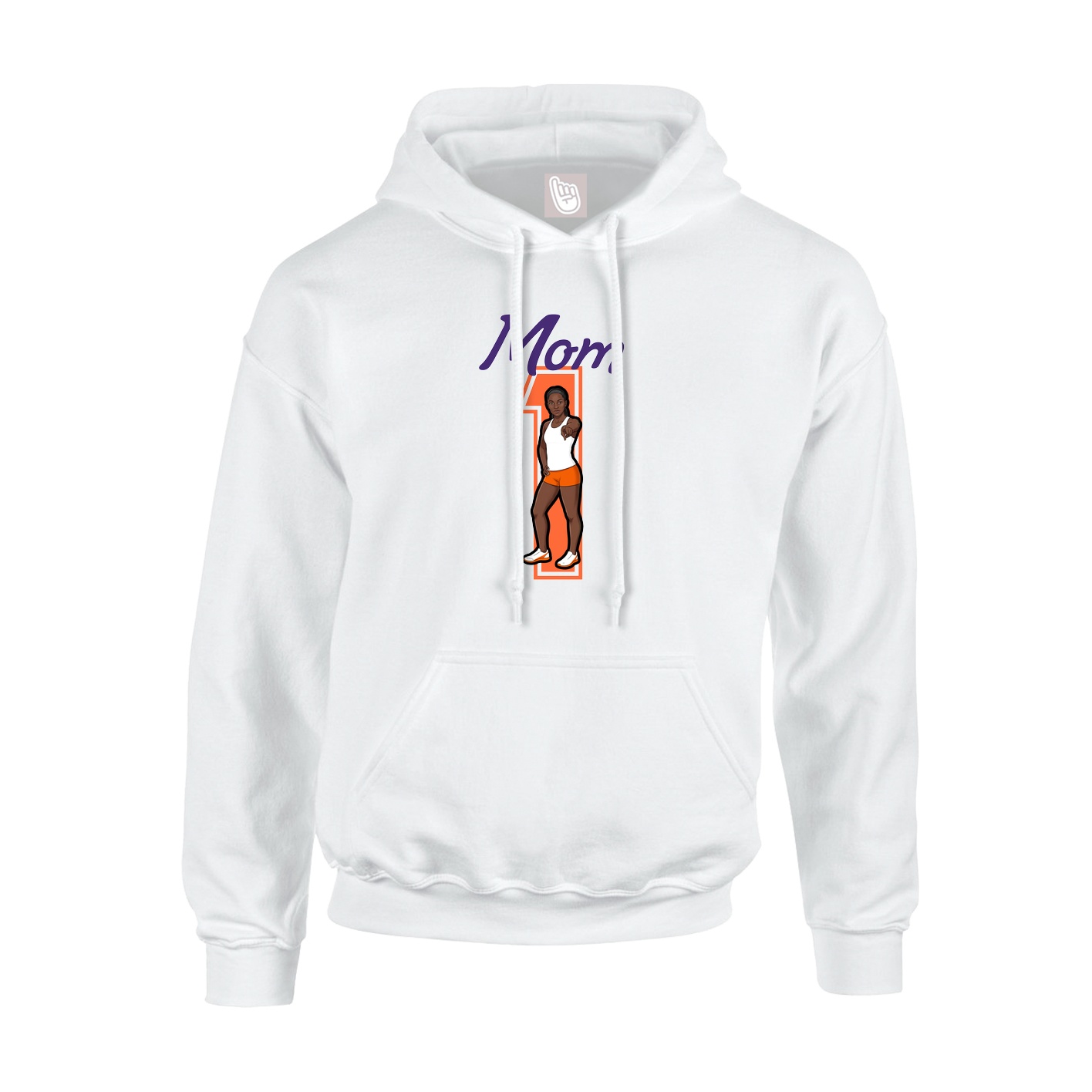 Youth Hoodie — Mothers Day Shirsey in White