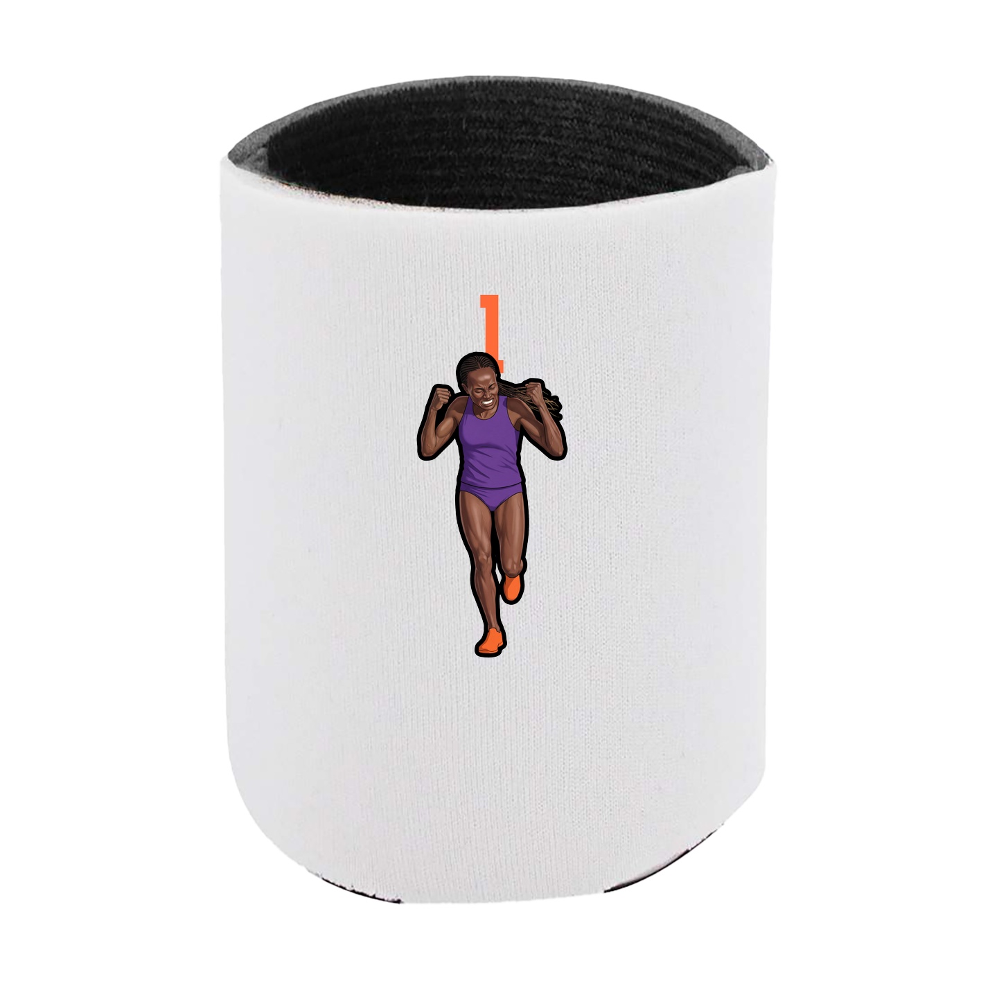 Can Holder — Number Top in White