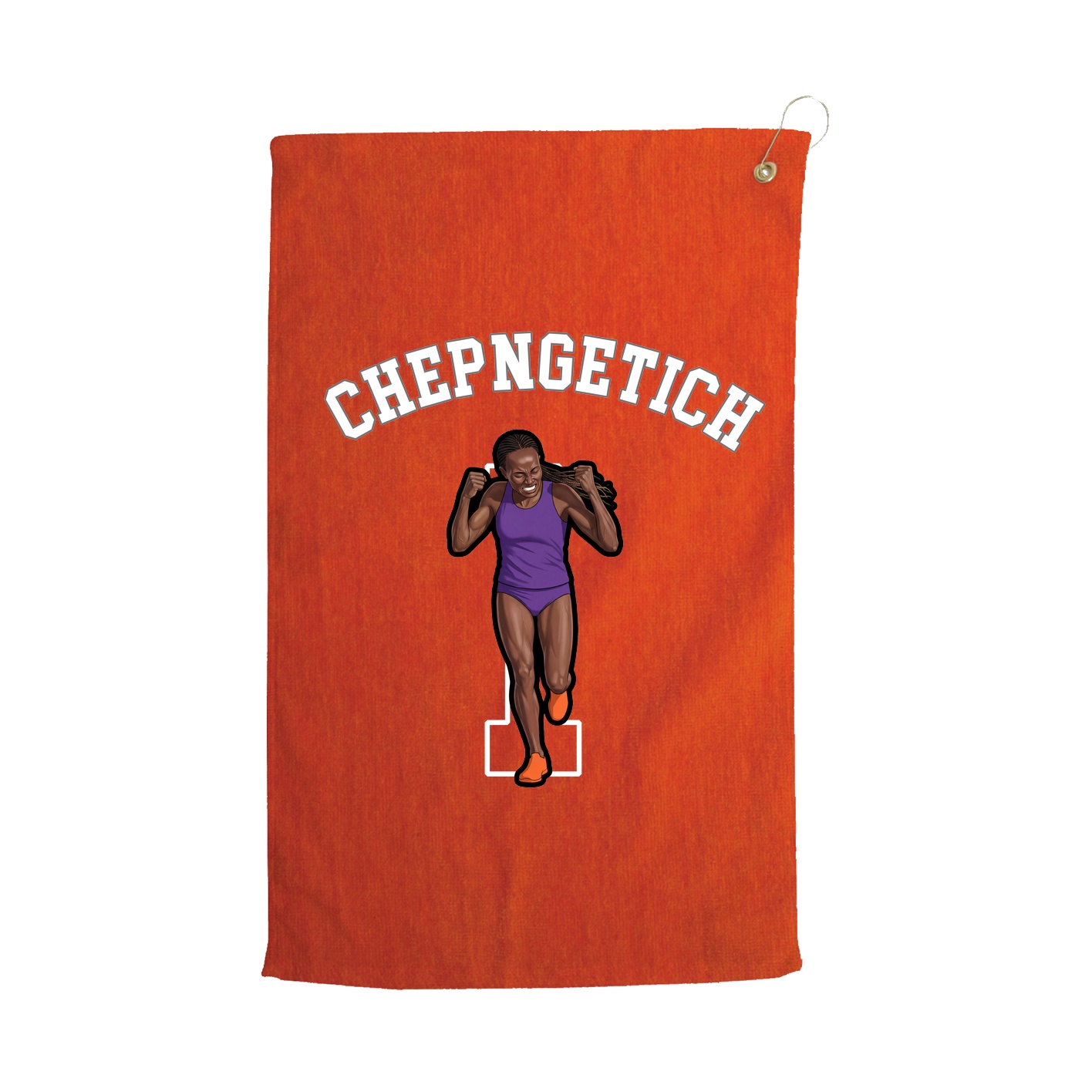 Golf Towel — Shirsey Arch in Orange